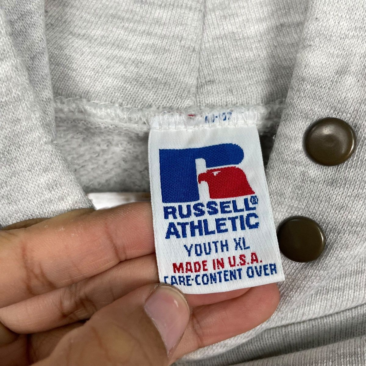 Russell Athletic Vtg 90s Russel Athletic LL Bean Pullover Hoodie Size US S / EU 44-46 / 1 - 15 Thumbnail
