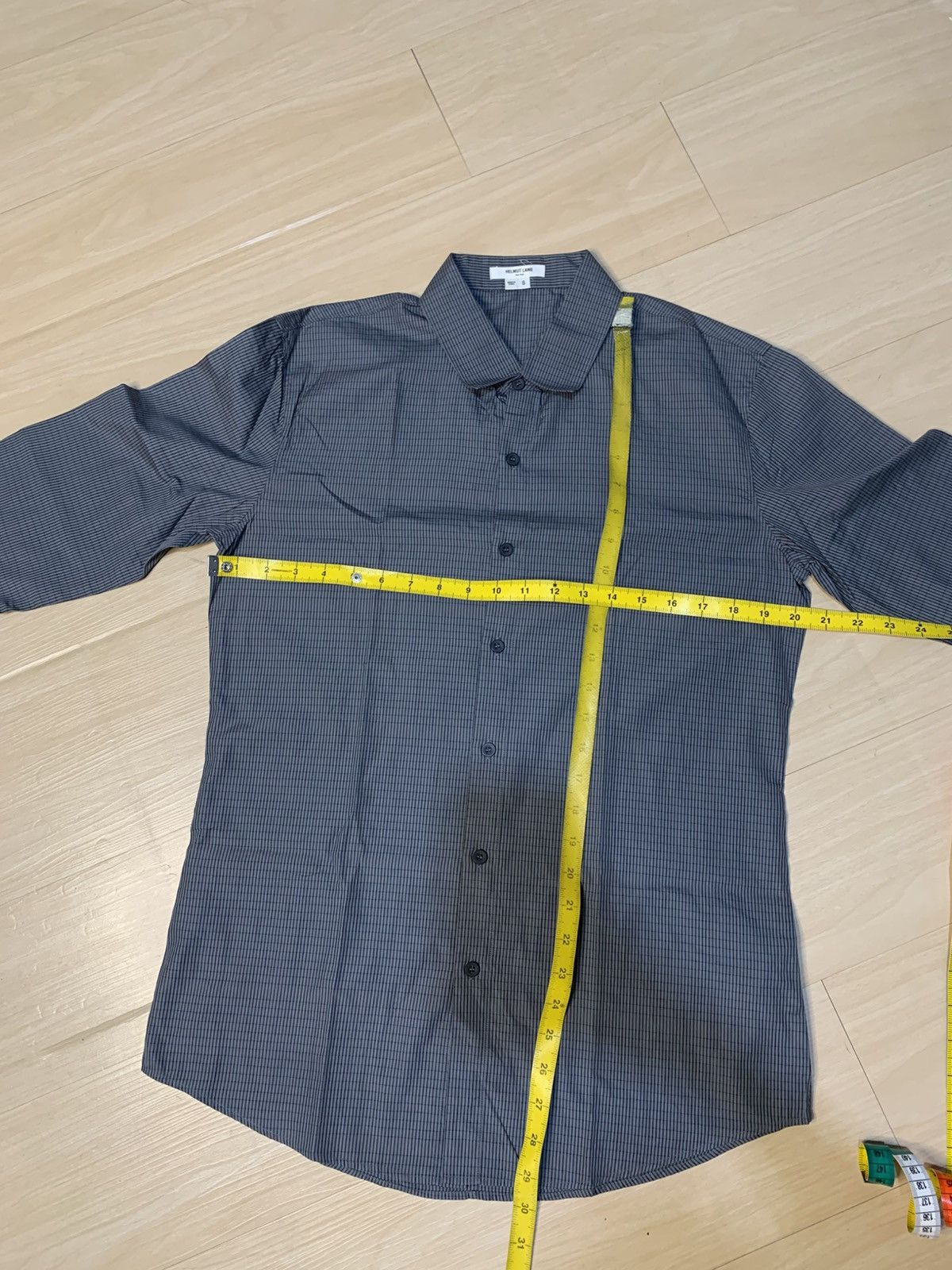 Helmut Lang Helmut Lang Button Ups Plaid Shirt Size US S / EU 44-46 / 1 - 10 Thumbnail