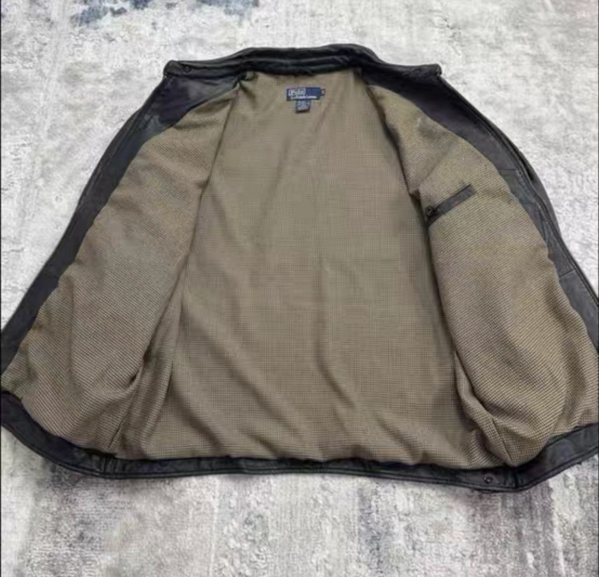 Polo Ralph Lauren Polo Ralph Lauren Lambskin Leather Vintage Jacket J40 Size US XXL / EU 58 / 5 - 4 Thumbnail
