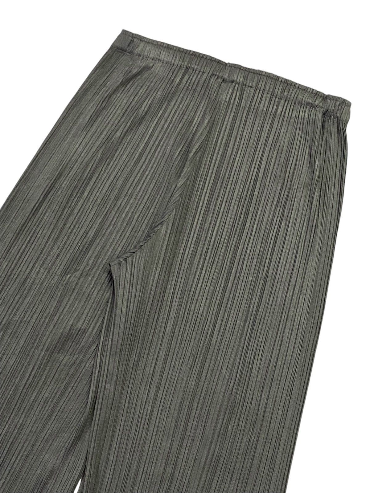 Issey Miyake Pleats Please Pleated Wide Leg Trousers Pants Size 28" / US 6 / IT 42 - 18 Thumbnail