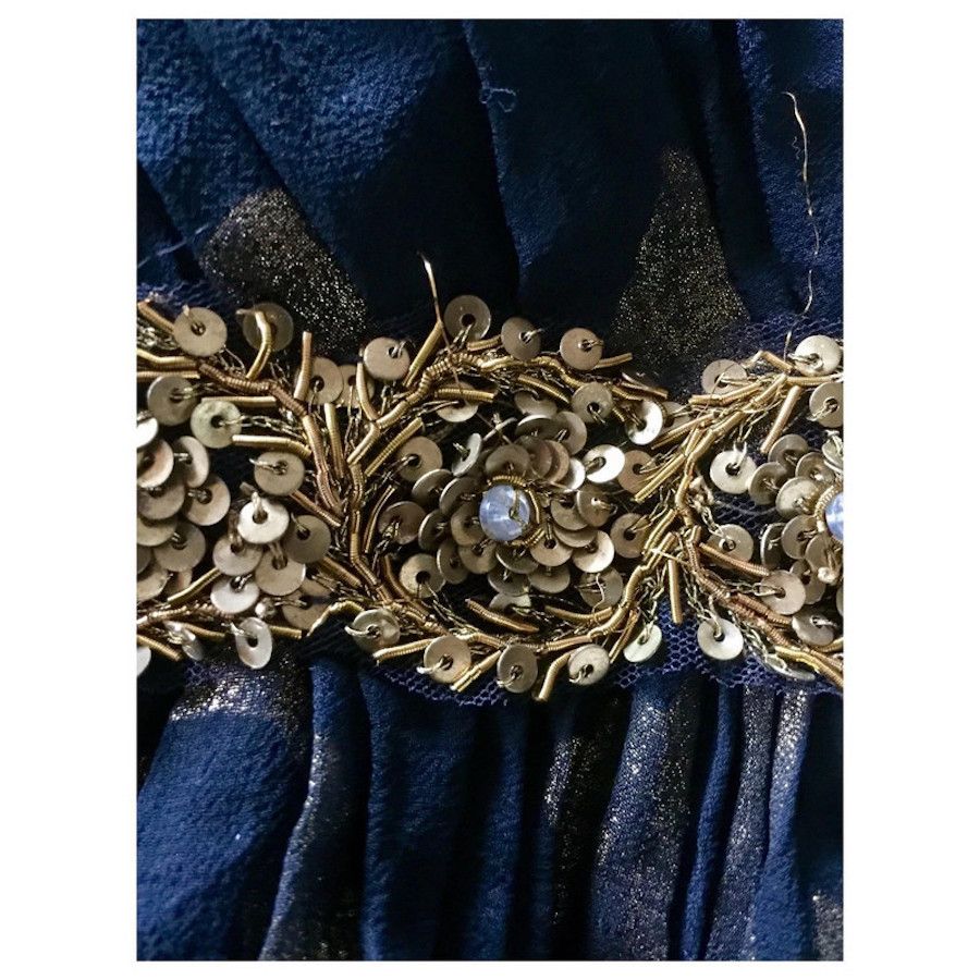Marchesa Marchesa notte black and gold dress Size M / US 6-8 / IT 42-44 - 5 Thumbnail
