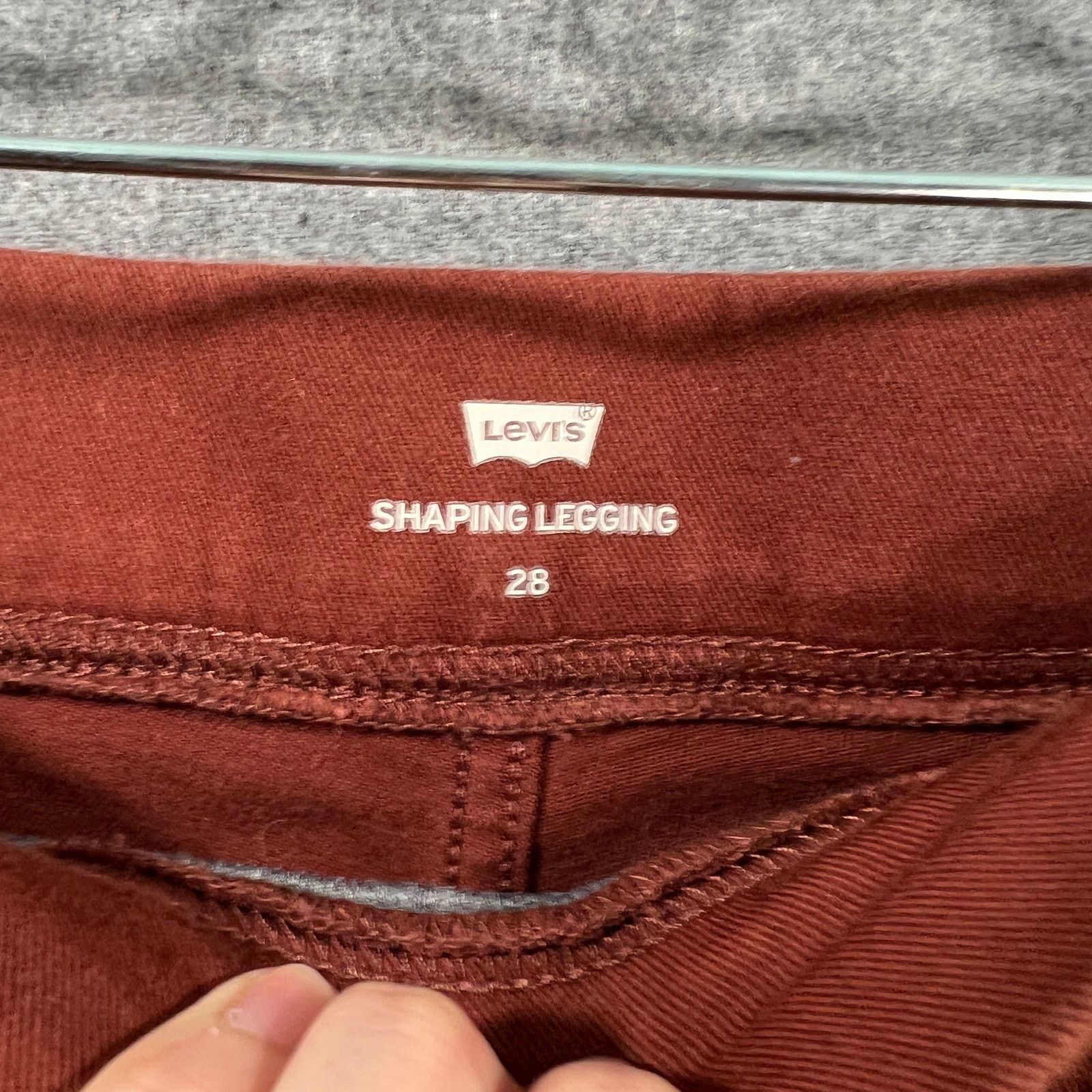 Levi's Levi's Women's Shaping Legging Size 28 Brown Size 28" / US 6 / IT 42 - 3 Thumbnail