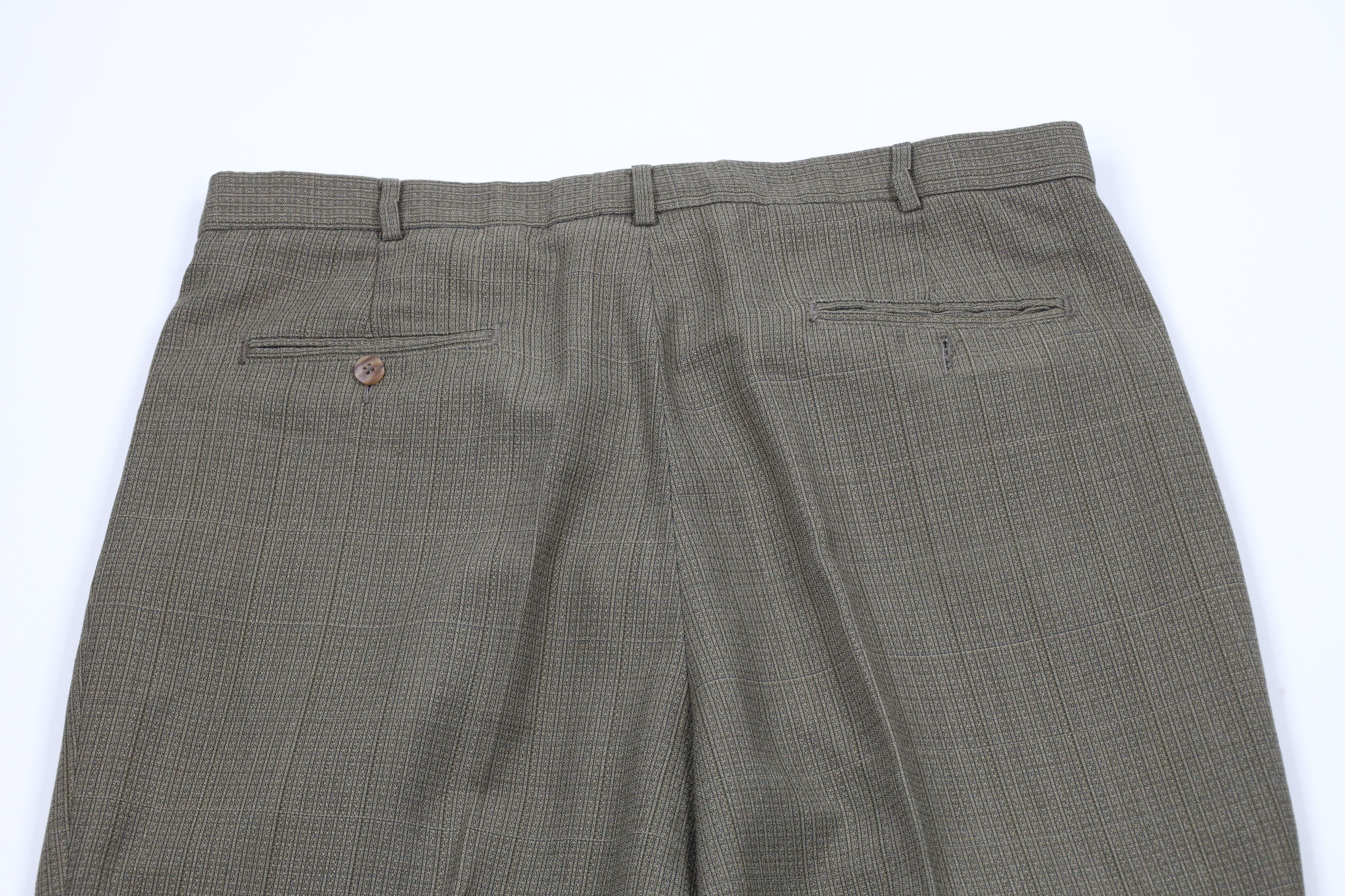 Vintage Vintage 90s Streetwear Wool Blend Wide Leg Chino Pants Size US 36 / EU 52 - 11 Thumbnail