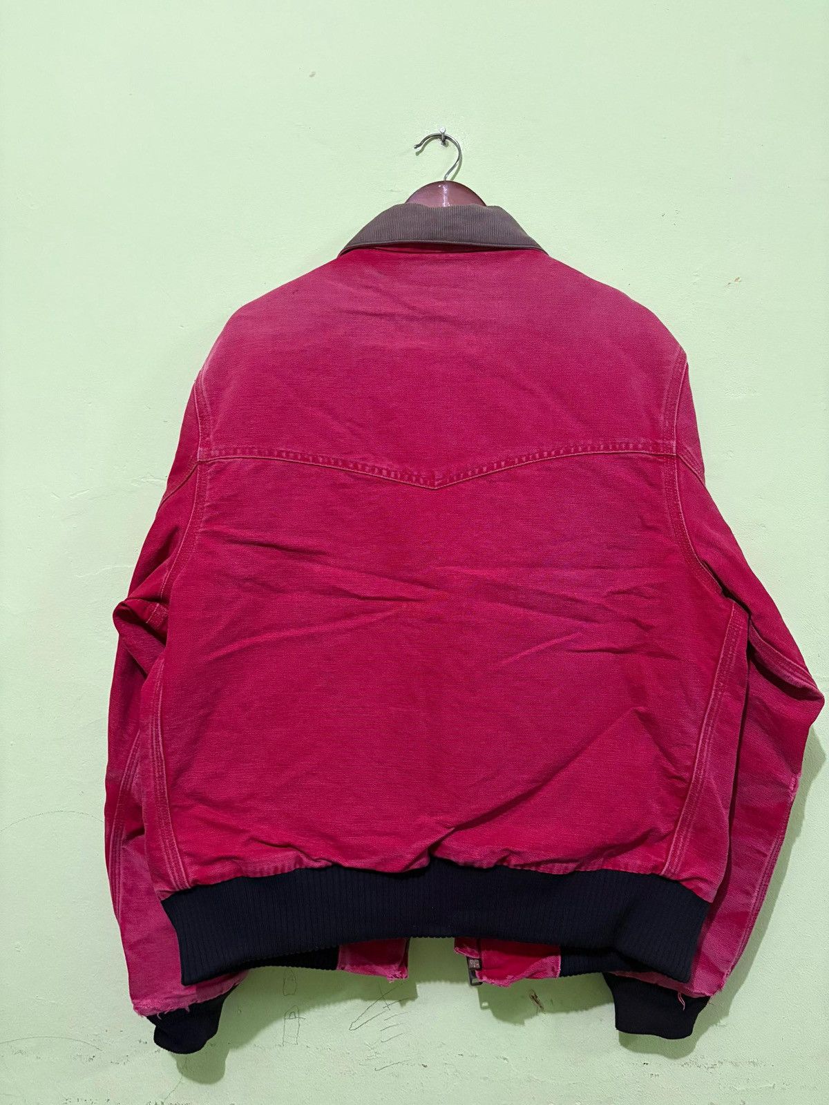 Carhartt VTG Carhartt Detroit Jacket Corduroy Collar Zipper workwear Size US L / EU 52-54 / 3 - 6 Thumbnail