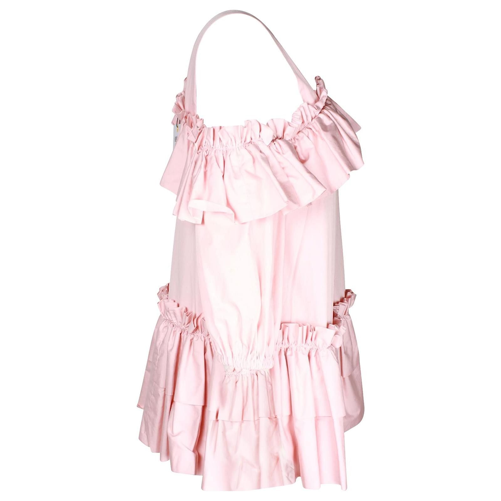 Alexander McQueen o1y0325 Blouse in Light Pink Size L / US 10 / IT 46 - 2 Thumbnail