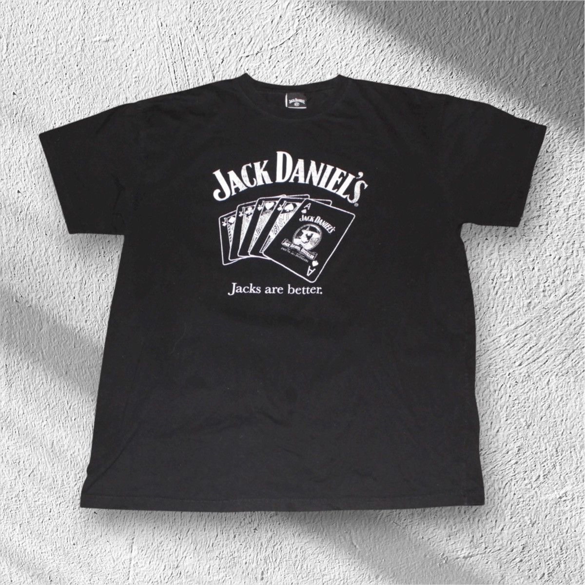 Vintage Vintage Y2K Jack Daniel’s “Jacks Are Better” Card T-Shirt 2X Size US XXL / EU 58 / 5 - 1 Thumbnail