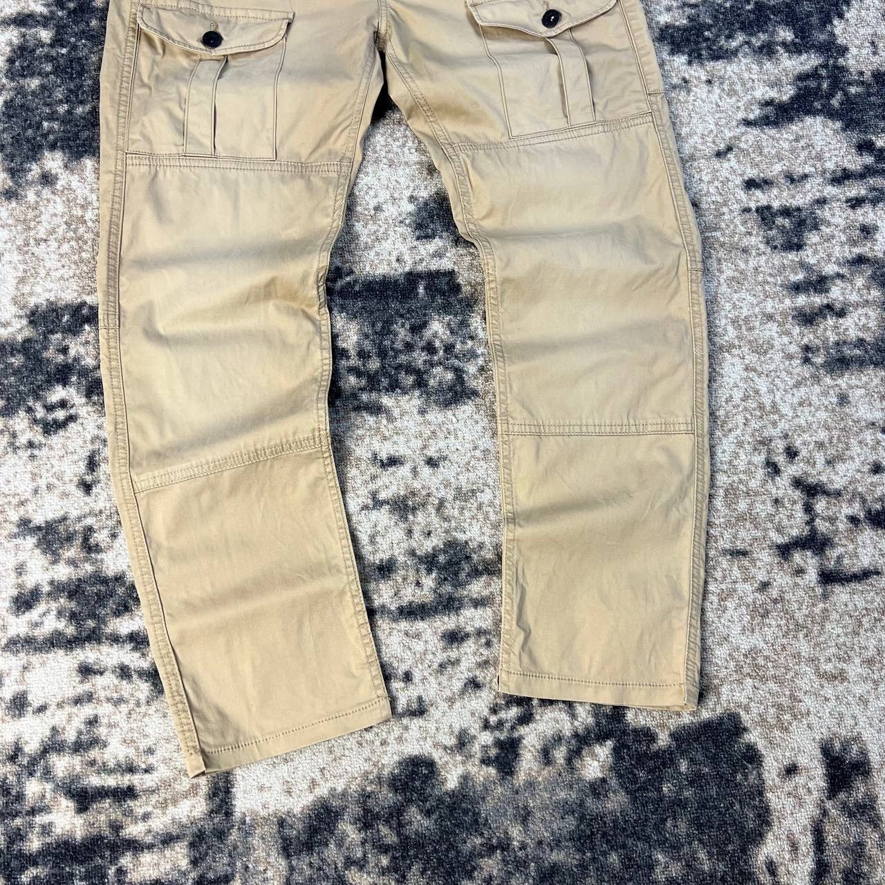 Prps PRPS Mens Multipocket Cargo Pants Streetwear Style Size US 32 / EU 48 - 4 Thumbnail