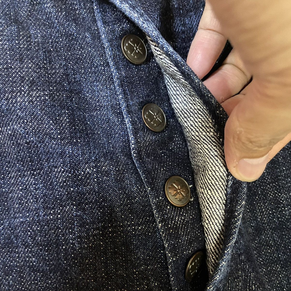 Evisu Evisu - Yamane Seagull Japan Selvedge Denim Jeans Size US 32 / EU 48 - 7 Thumbnail