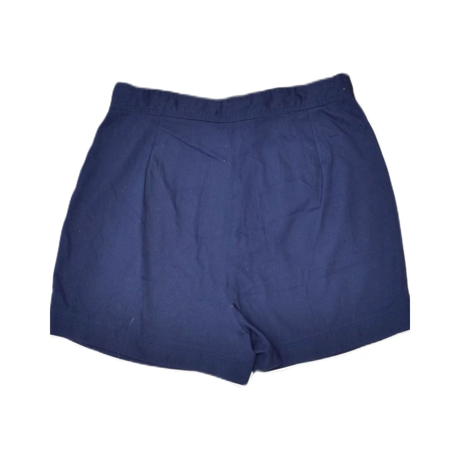 Vintage AUSTRALIAN L'ALPINA Womens Pegged Casual Shorts Medium Navy Blue W28 Size 32" / US 10 / IT 46 - 2 Thumbnail