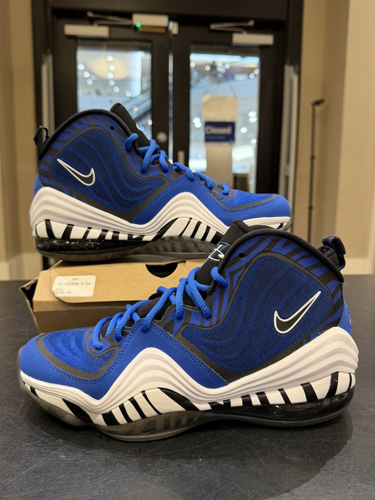 Nike Nike Air Penny 5 ‘Blue Chips’ Size US 8 / EU 41 - 1 Thumbnail