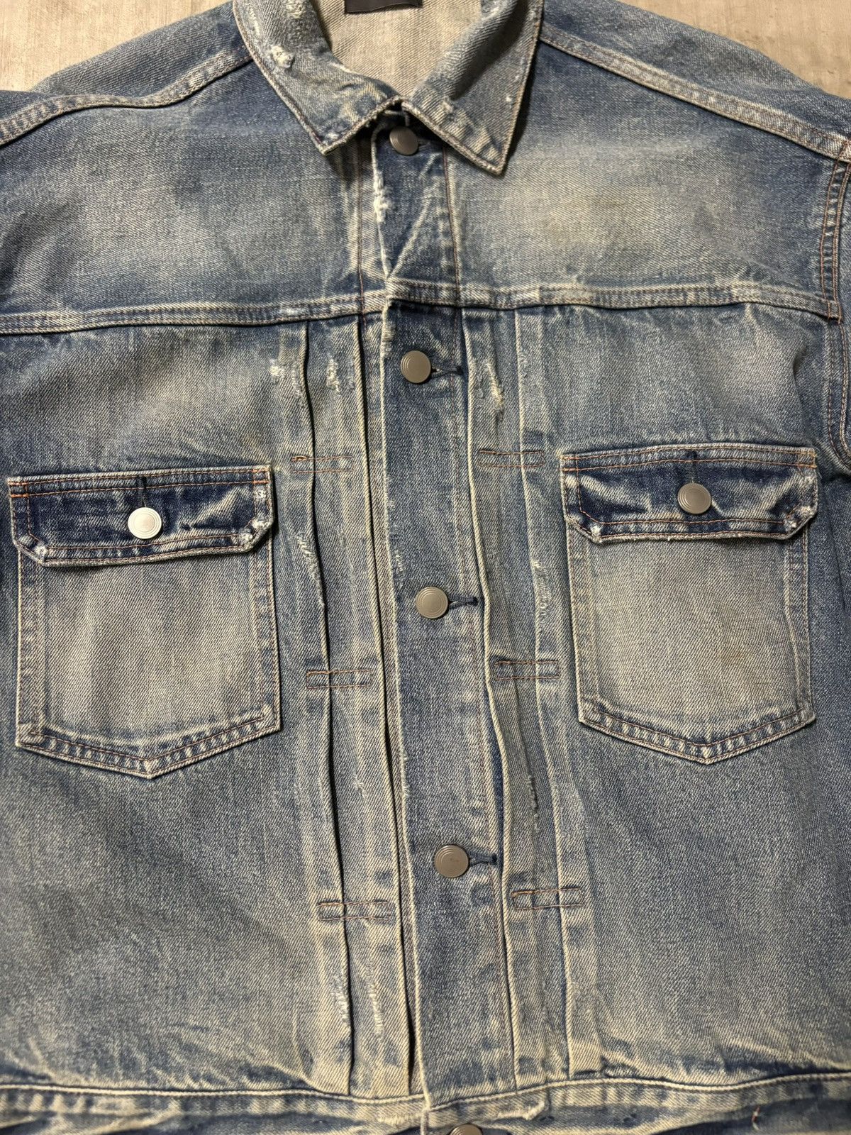 John Elliott John Elliot denim jacket Size US XL / EU 56 / 4 - 2 Thumbnail