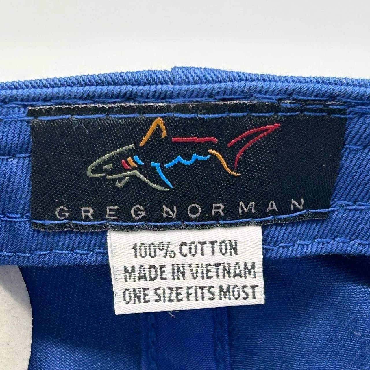Greg Norman Greg Norman Golf Hat Men Embroidered Strap Back Cap Cotton Size ONE SIZE - 6 Thumbnail