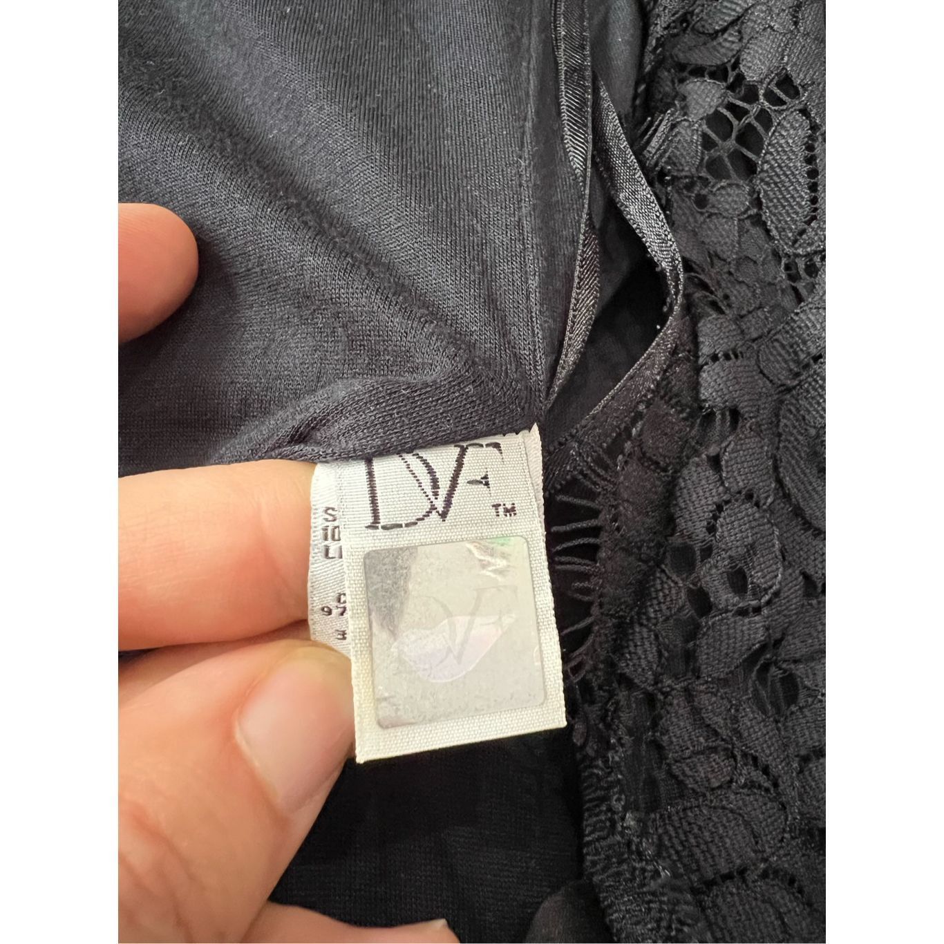 Diane von Furstenberg Diane Von Furstenberg Sleeveless Overlay Black Cover Vest Si Size XS / US 0-2 / IT 36-38 - 7 Thumbnail