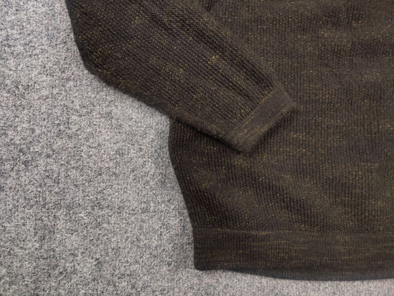 Lululemon lululemon textured knit classic crew neck sweater Dark Green Size US M / EU 48-50 / 2 - 5 Thumbnail