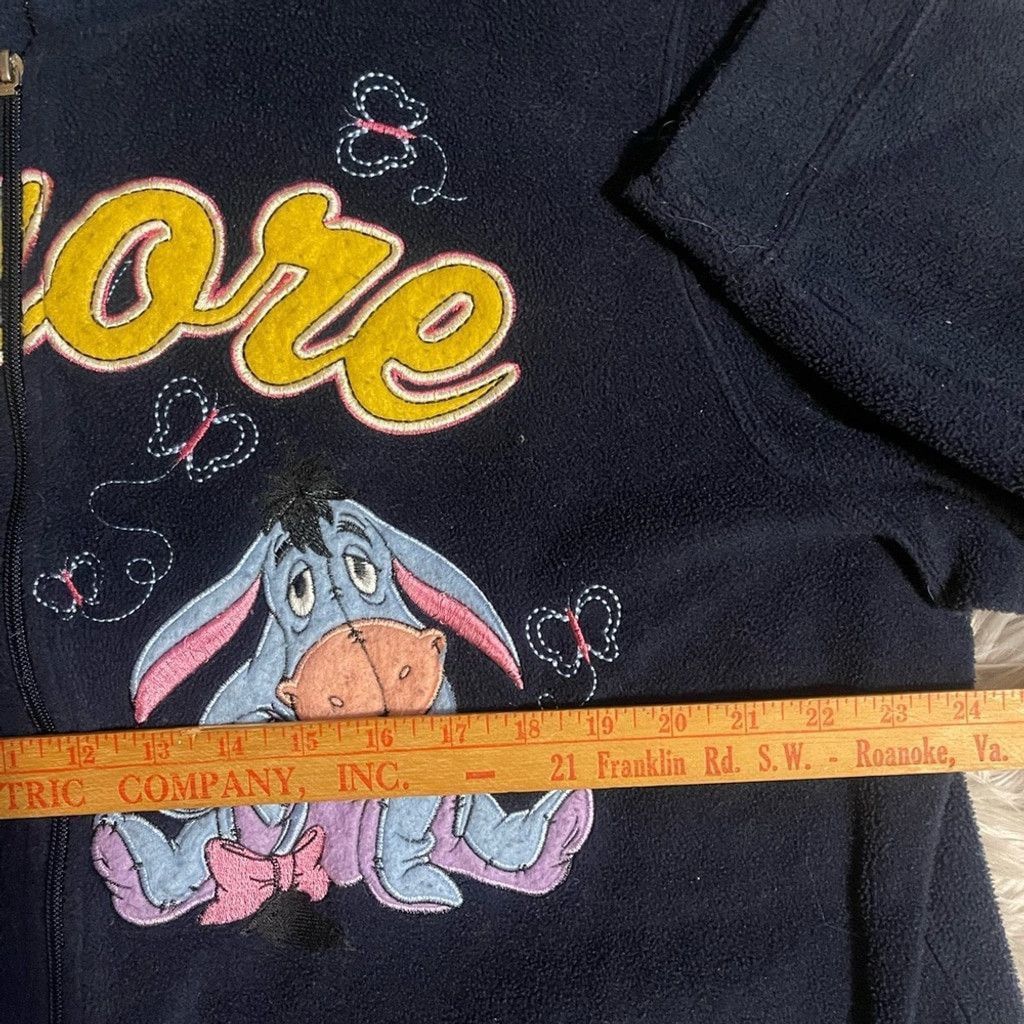 Disney Disney 3X Eeyore Embroidered Fleece Full Zip Hoodie size 3X Size US XXL / EU 58 / 5 - 4 Thumbnail