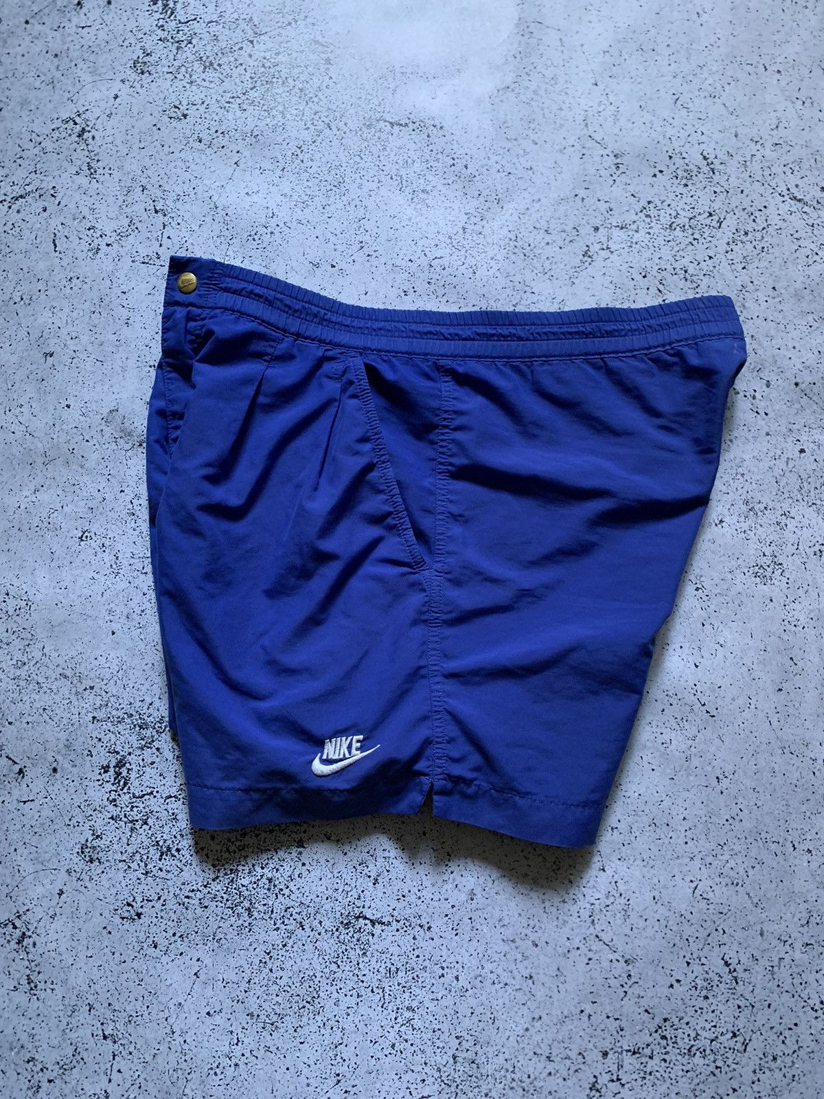Nike Vintage Nike Nylon Shorts Mini Swoosh Y2K USA Size US 34 / EU 50 - 1 Thumbnail