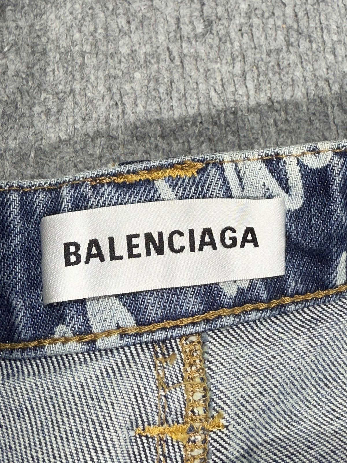 Balenciaga Balenciaga Resort 2022 - Raver all over print - Maxi Skirt Size 32" / US 10 / IT 46 - 11 Thumbnail