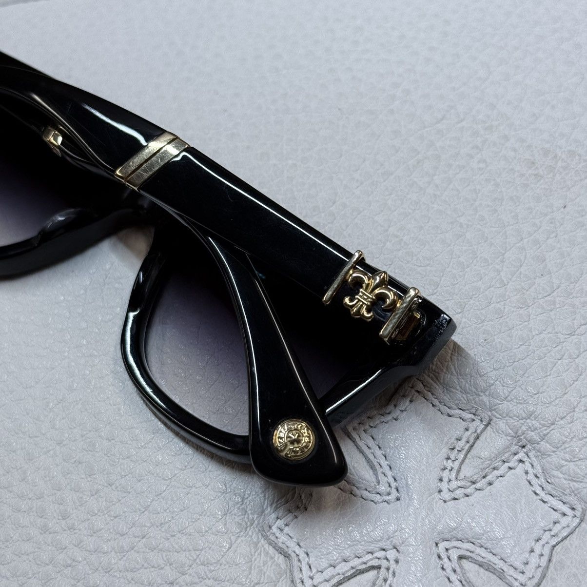 Chrome Hearts Chrome Hearts ZOMBIE GERMS 18K 1/1 Sunglasses Size ONE SIZE - 5 Thumbnail
