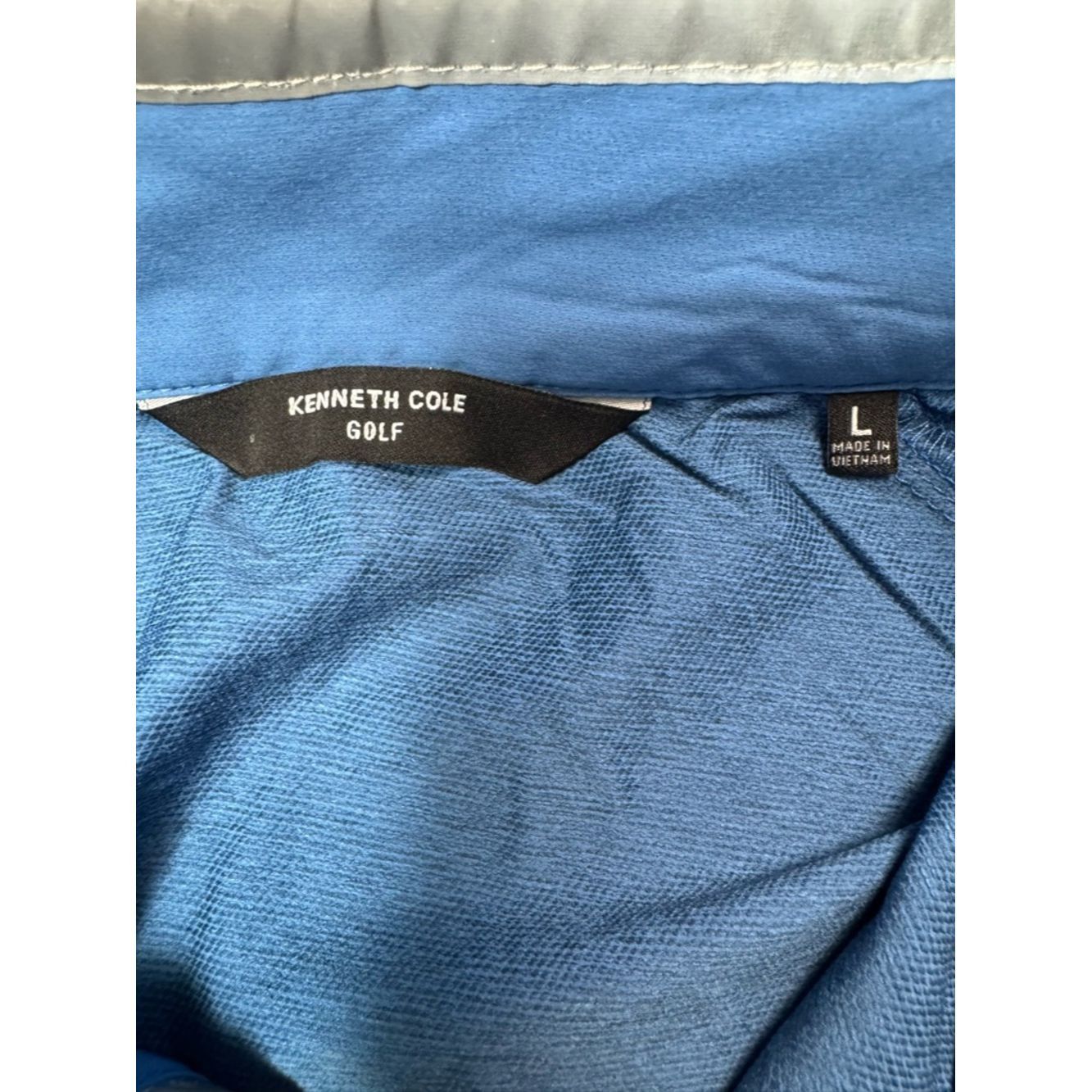 Kenneth Cole NWT New $79 Kenneth Cole Blue Golf Zip Jacket Size L Size US L / EU 52-54 / 3 - 7 Thumbnail