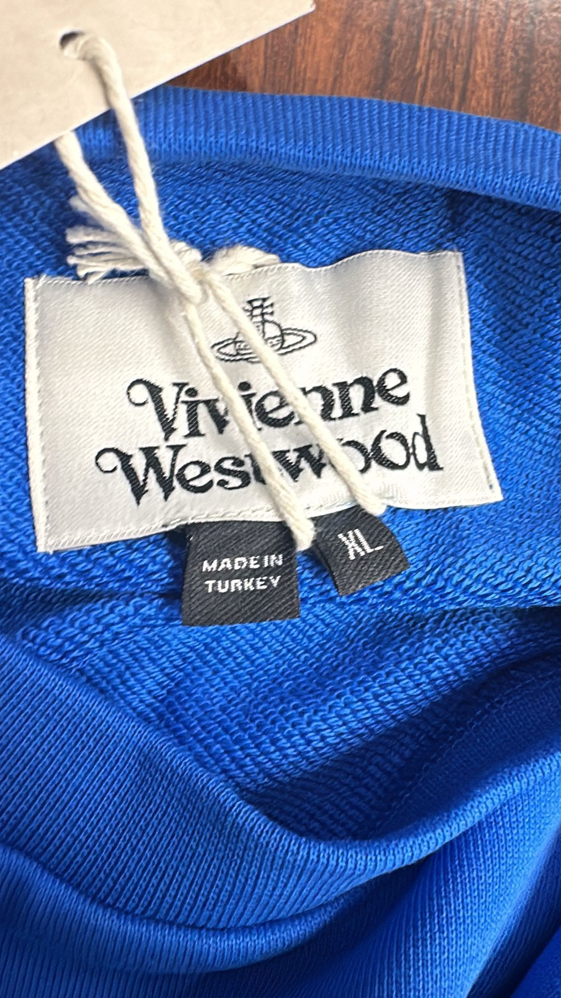 Vintage × Vivienne Westwood Vivienne Westwood Orb Logo Sweatshirt Royale Blue XLarge Size US XL / EU 56 / 4 - 5 Thumbnail