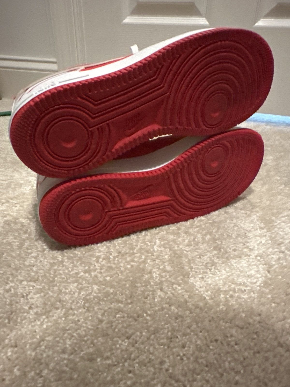 Nike Nike Air Force 1 Low Logo Pack University Red Size US 10 / EU 43 - 5 Thumbnail