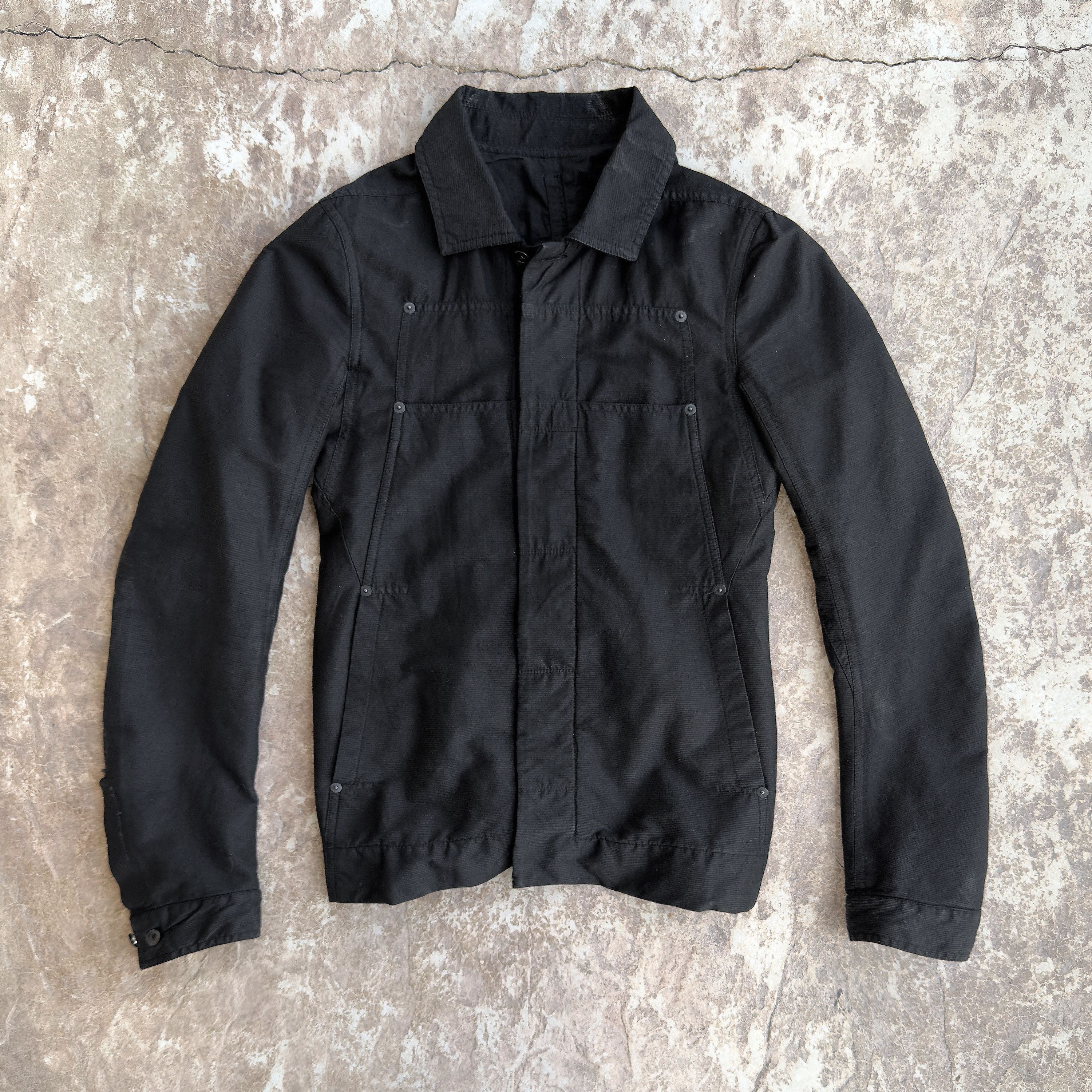 Rick Owens Drkshdw Rick Owens Drkshdw Slab Light Jacket Size US M / EU 48-50 / 2 - 1 Thumbnail
