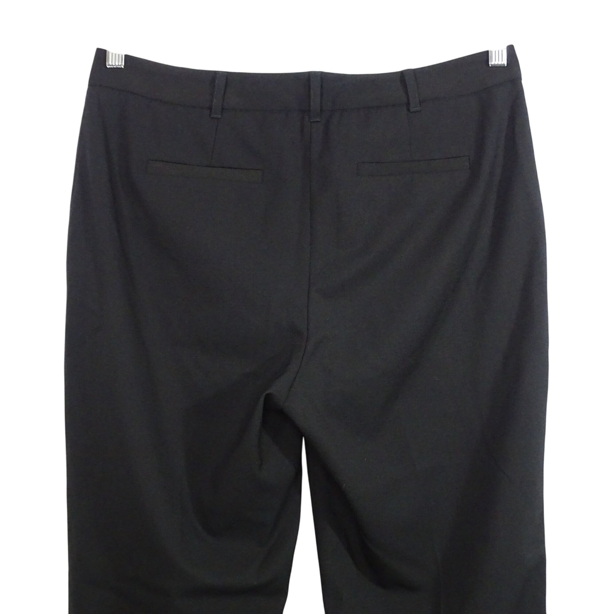 Other Chaus Black Dress Pants Women Size 10 Straight Leg Size 32" / US 10 / IT 46 - 4 Thumbnail