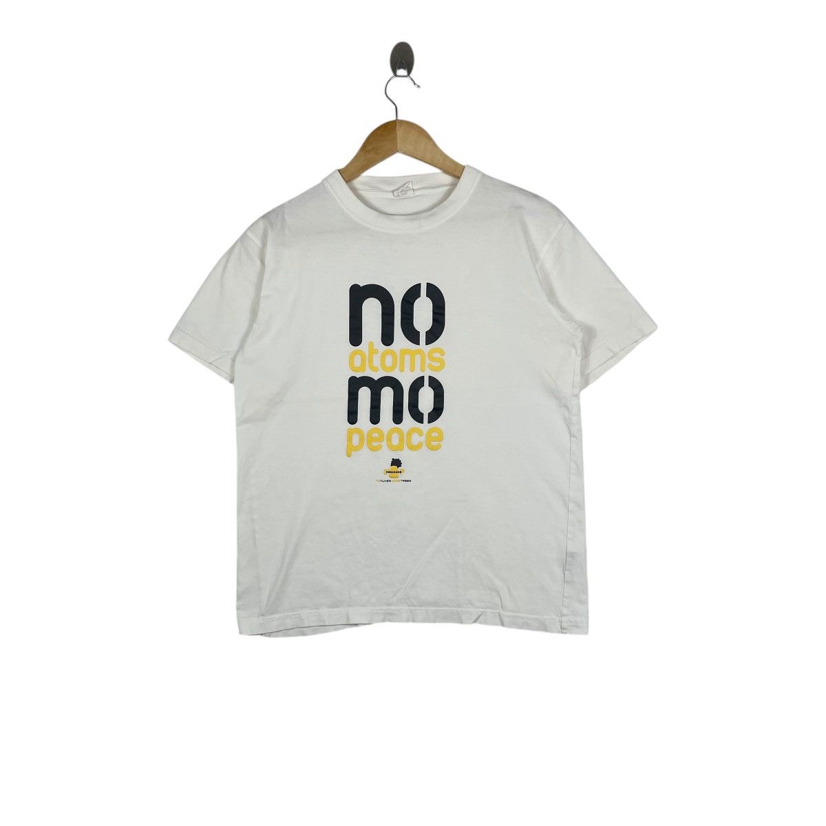 Japanese Brand No Atom Mo Peace Rokassho Tee Shirt Size US M / EU 48-50 / 2 - 1 Thumbnail
