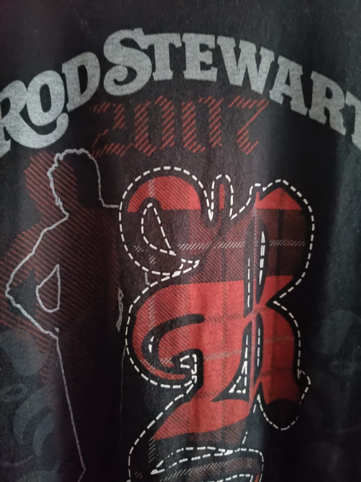 Band Tees × Hanes Rod Stewart 2007 T-Shirt Size US L / EU 52-54 / 3 - 2 Thumbnail
