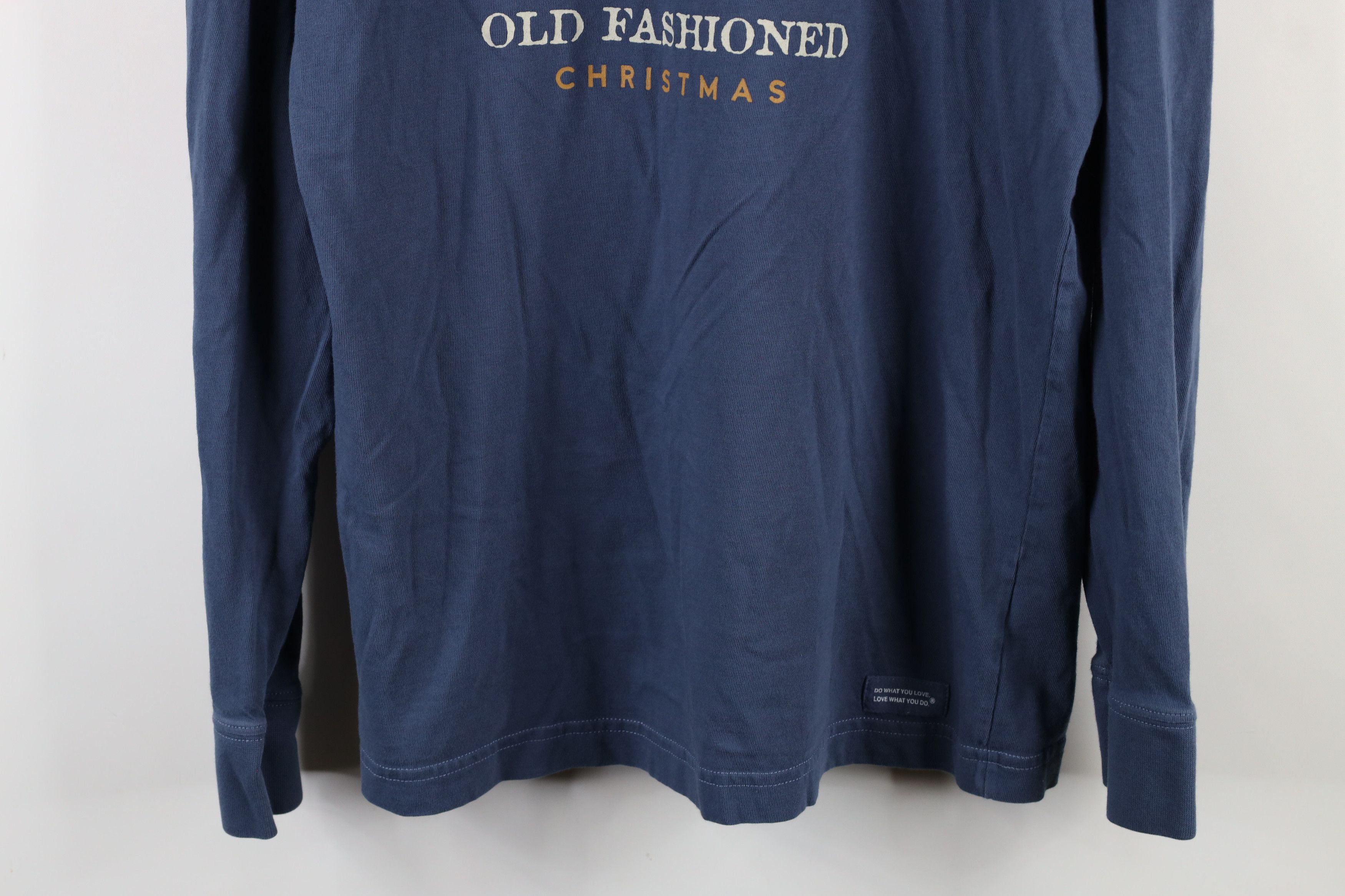 Life is Good × Vintage Life Is Good Christmas Old Fashioned Long Sleeve T-Shirt Size US M / EU 48-50 / 2 - 3 Thumbnail