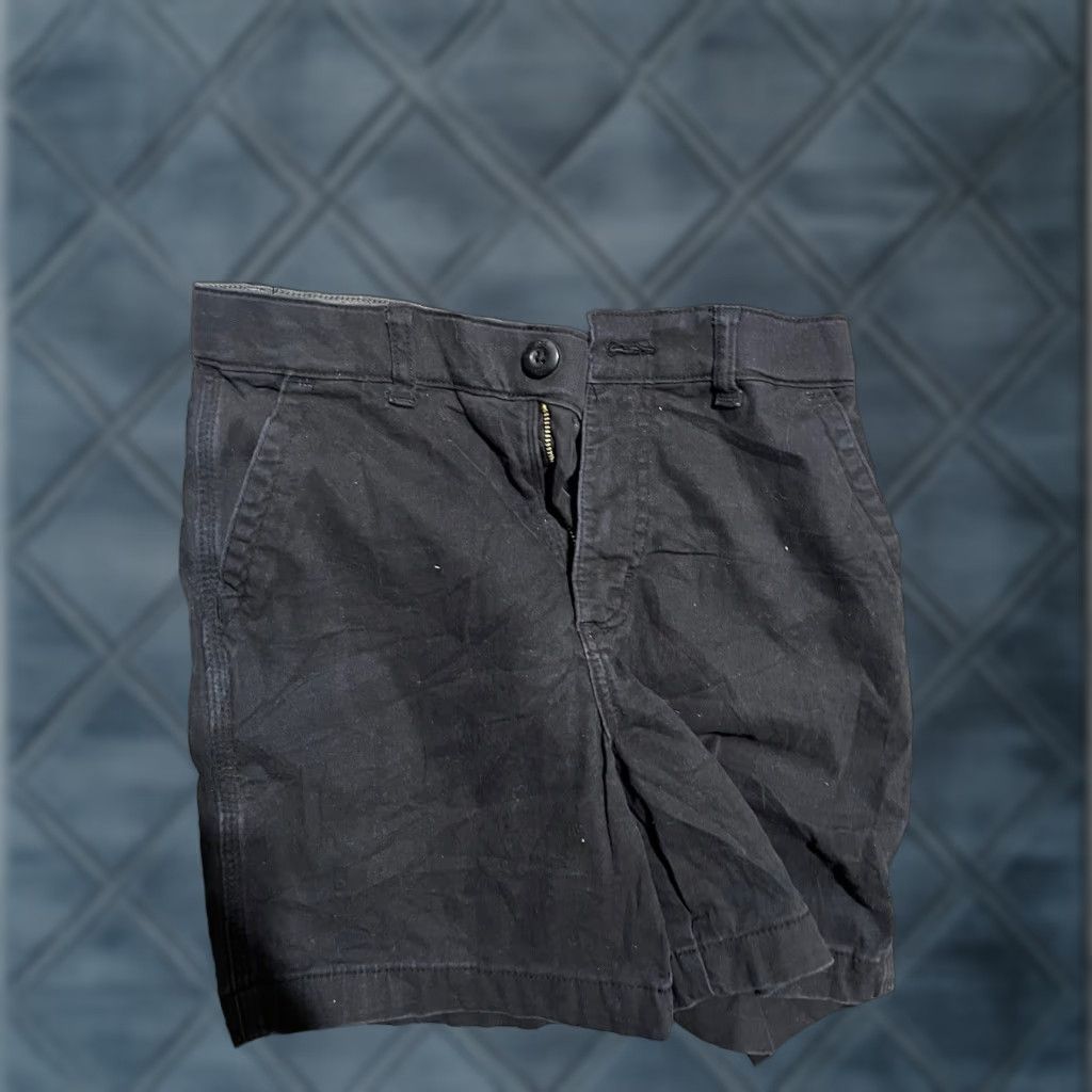 Lee VINTAGE Lee Women's Casual Shorts Relaxed Fit High Rise Black Size 4 Cotton Spandex Size 27" / US 4 / IT 40 - 1 Thumbnail