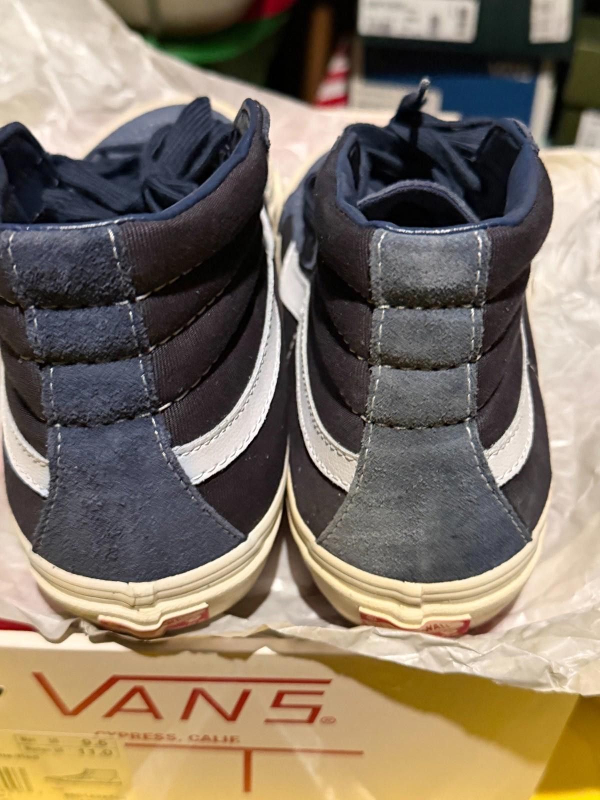 Vans Size 9.5 - Vans OG Sk8- LX High WTAPS Size US 9.5 / EU 42-43 - 7 Thumbnail