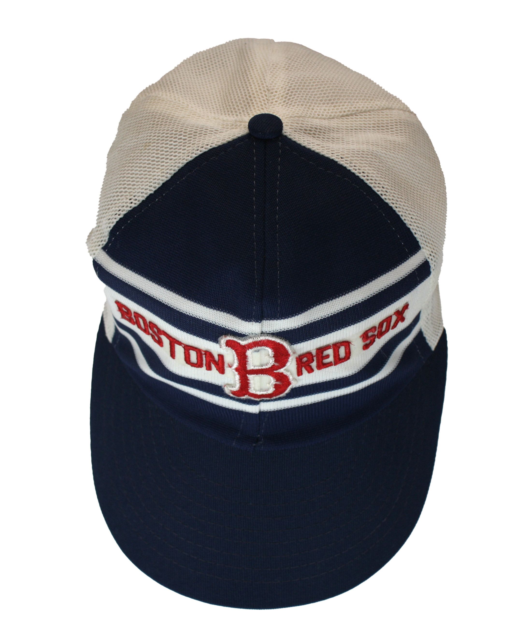 MLB Vintage Boston Red Sox 1980’s Adjustable MLB Mesh Trucker Size ONE SIZE - 1 Thumbnail