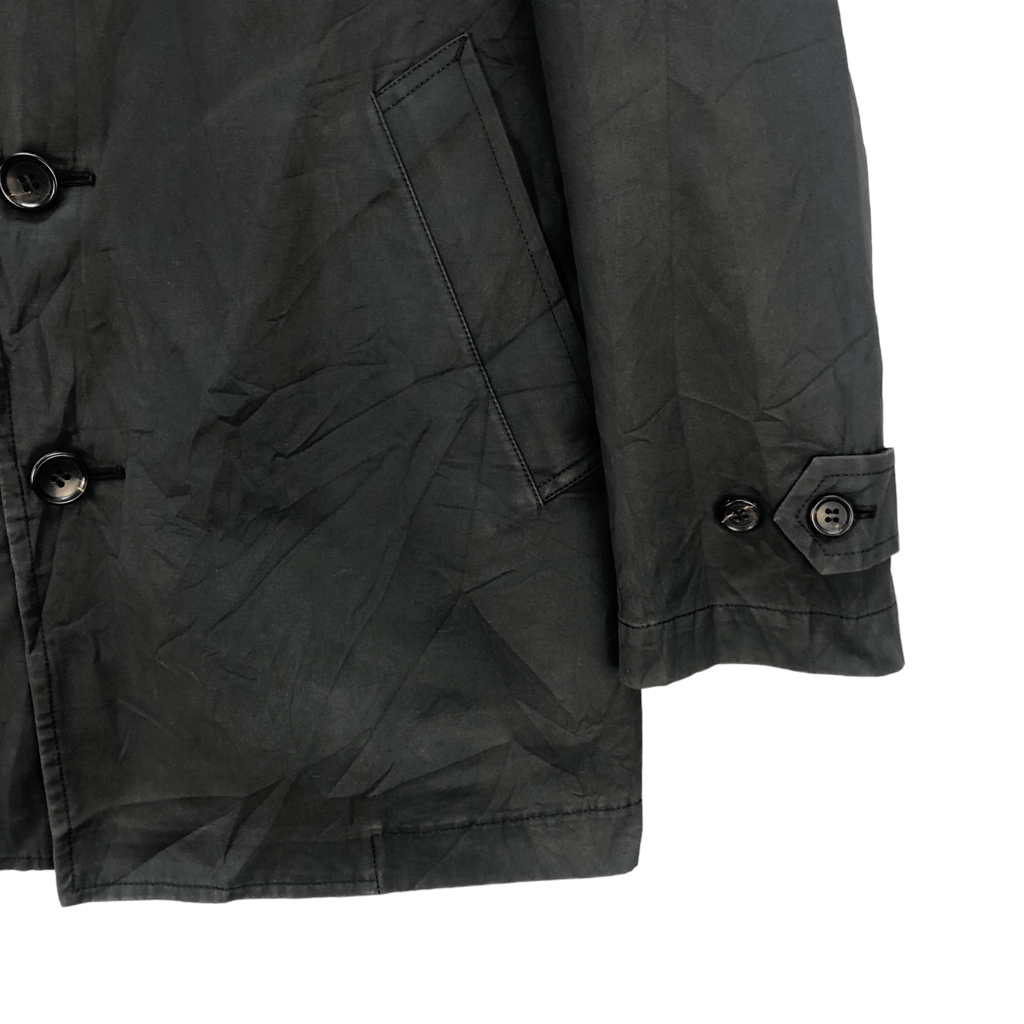 Comme des Garcons Homme CDG HOMME AD2008 COTTON COAT JACKET #6683-79 Size US S / EU 44-46 / 1 - 5 Thumbnail