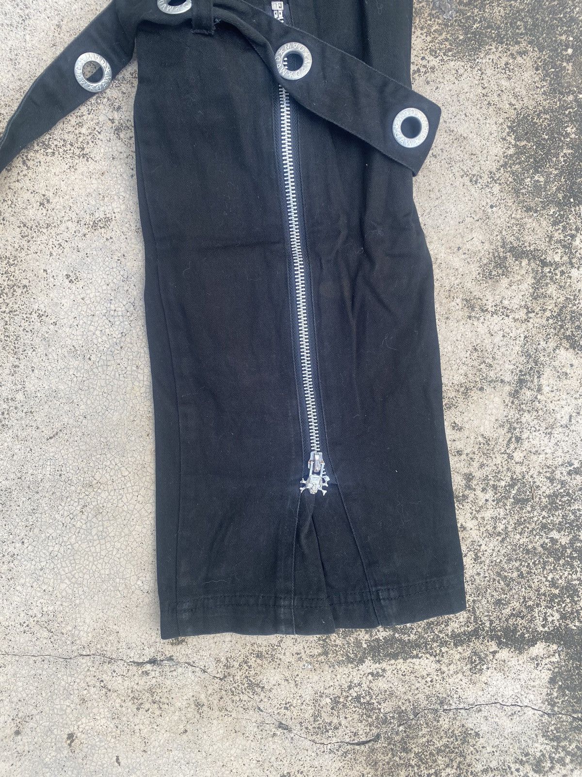 Japanese Brand × Punk and Yo MVD Gothic Punk Seditionaries Bondage Zipper Denim Pants Size US 29 - 21 Thumbnail