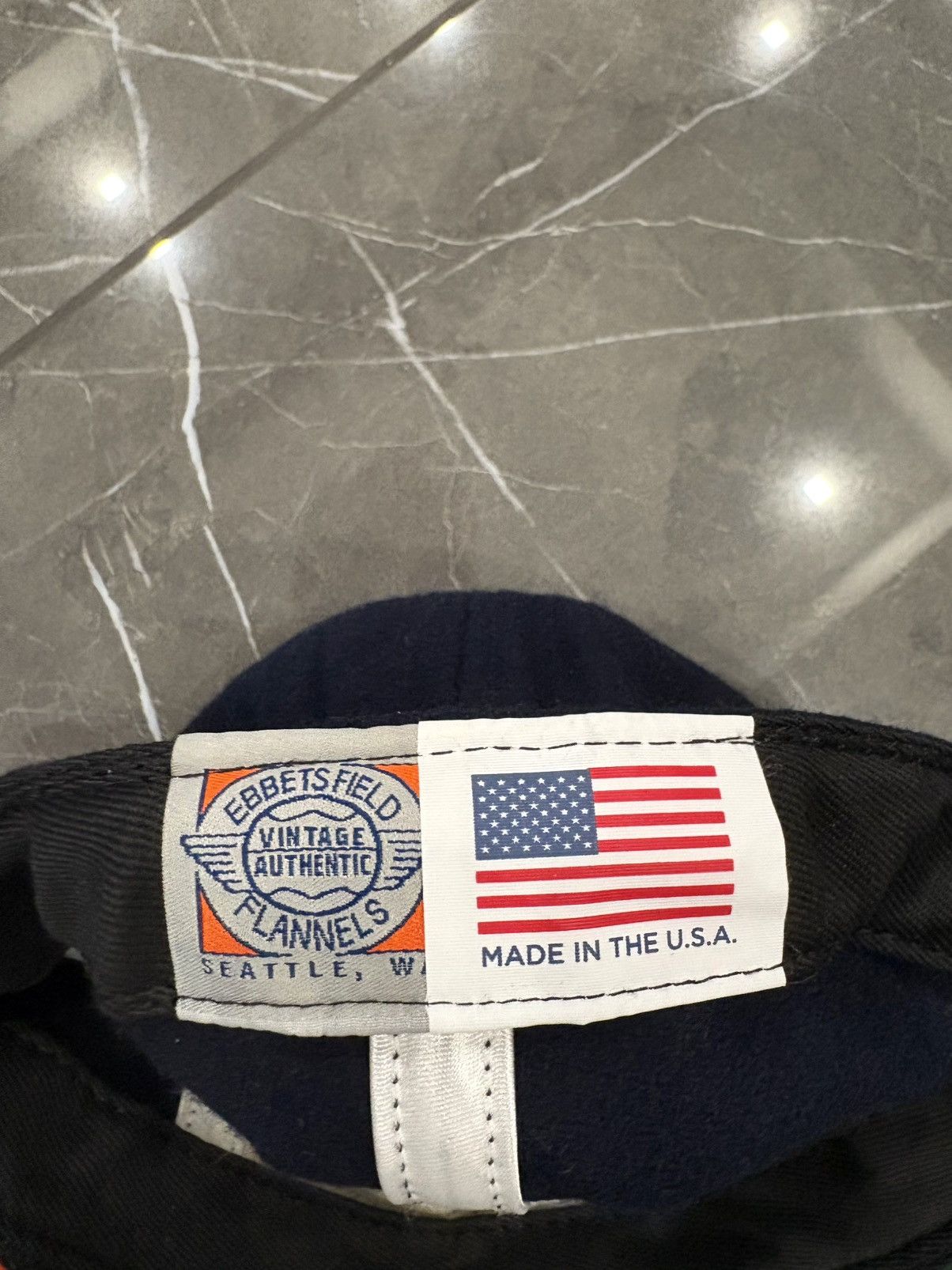 Ebbets Field Flannels Ebbets Field Flannels Brooklyn Bushwicks 1949 Wool Hat 7 1/4 Size ONE SIZE - 4 Thumbnail