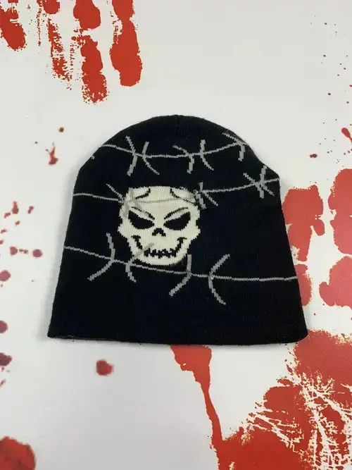 Other Streetwear Skull Beanie Size ONE SIZE - 4 Thumbnail