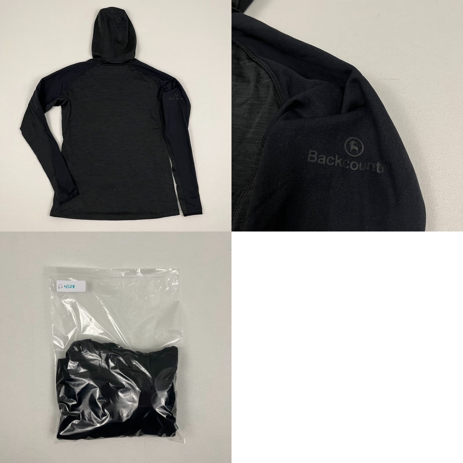Vintage Backcountry Jacket Womens PS Small Black Fleece Pullover Hooded Hiking Outdoors Size S / US 4 / IT 40 - 9 Thumbnail