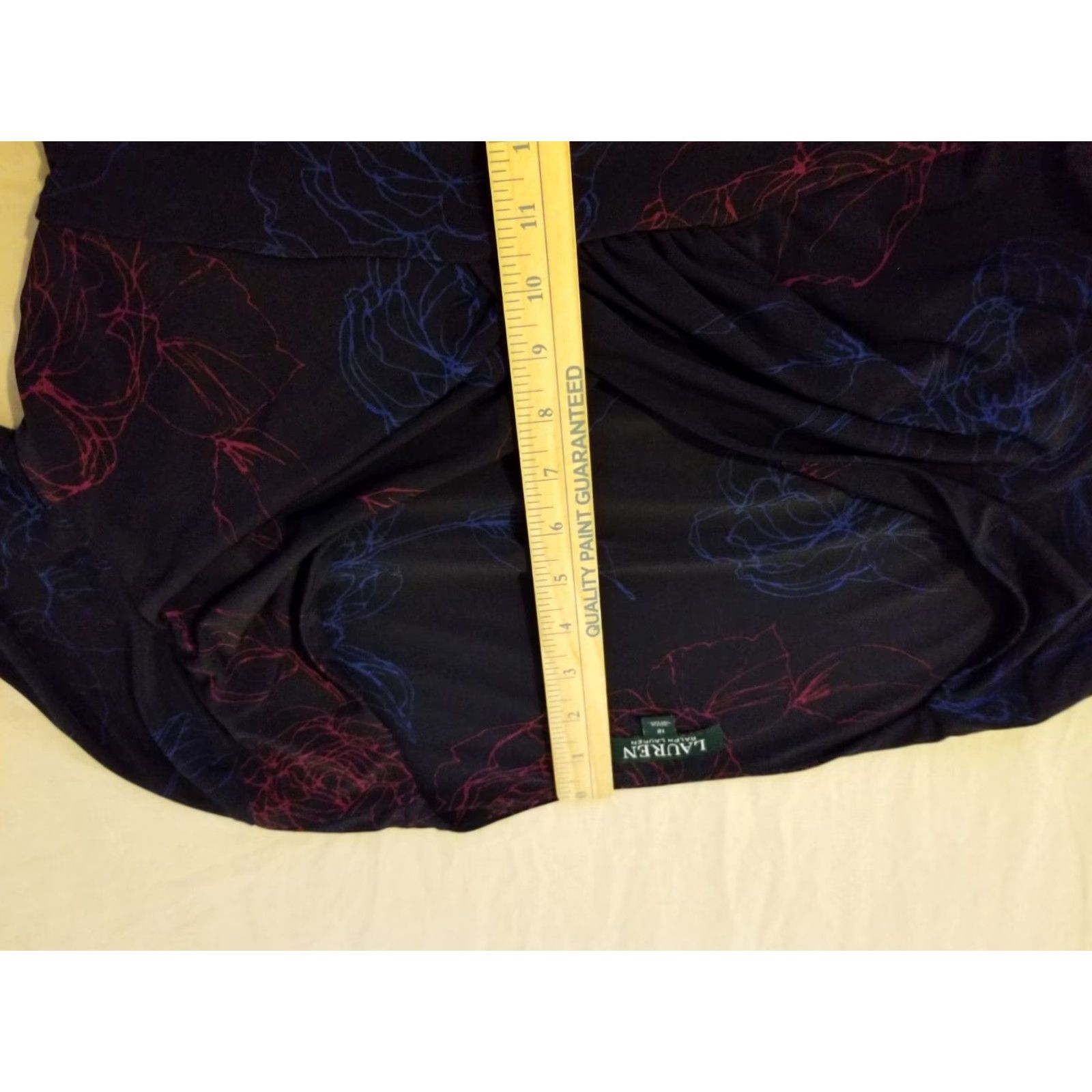 Ralph Lauren Womens Polo Ralph Lauren Dress 12 Black Midi Pencil Dress Womens Size XL / US 12-14 / IT 48-50 - 5 Thumbnail