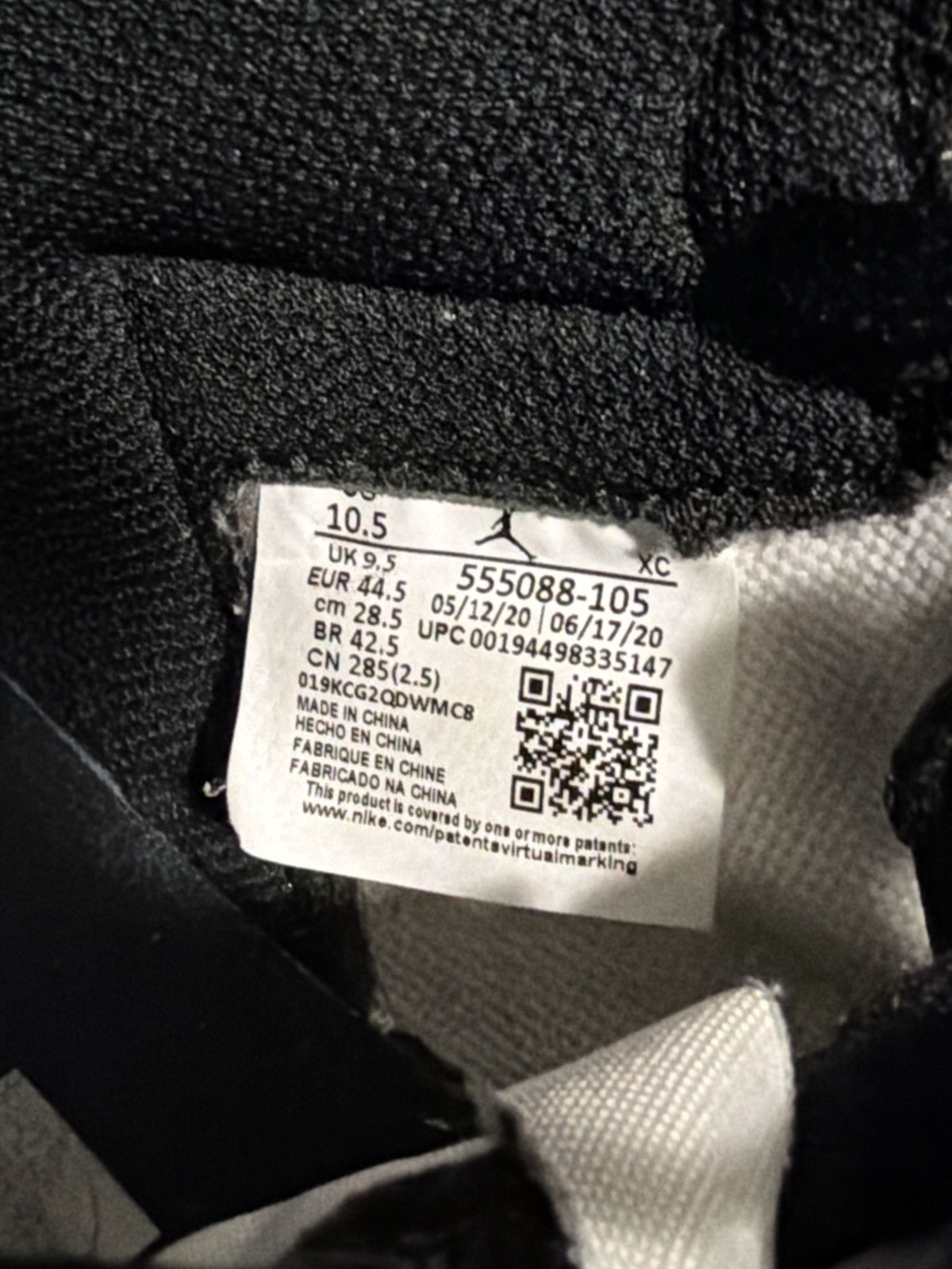 Jordan Brand Nike Air Jordan 1 Retro High OG Dark Mocha Size US 10.5 / EU 43-44 - 6 Thumbnail