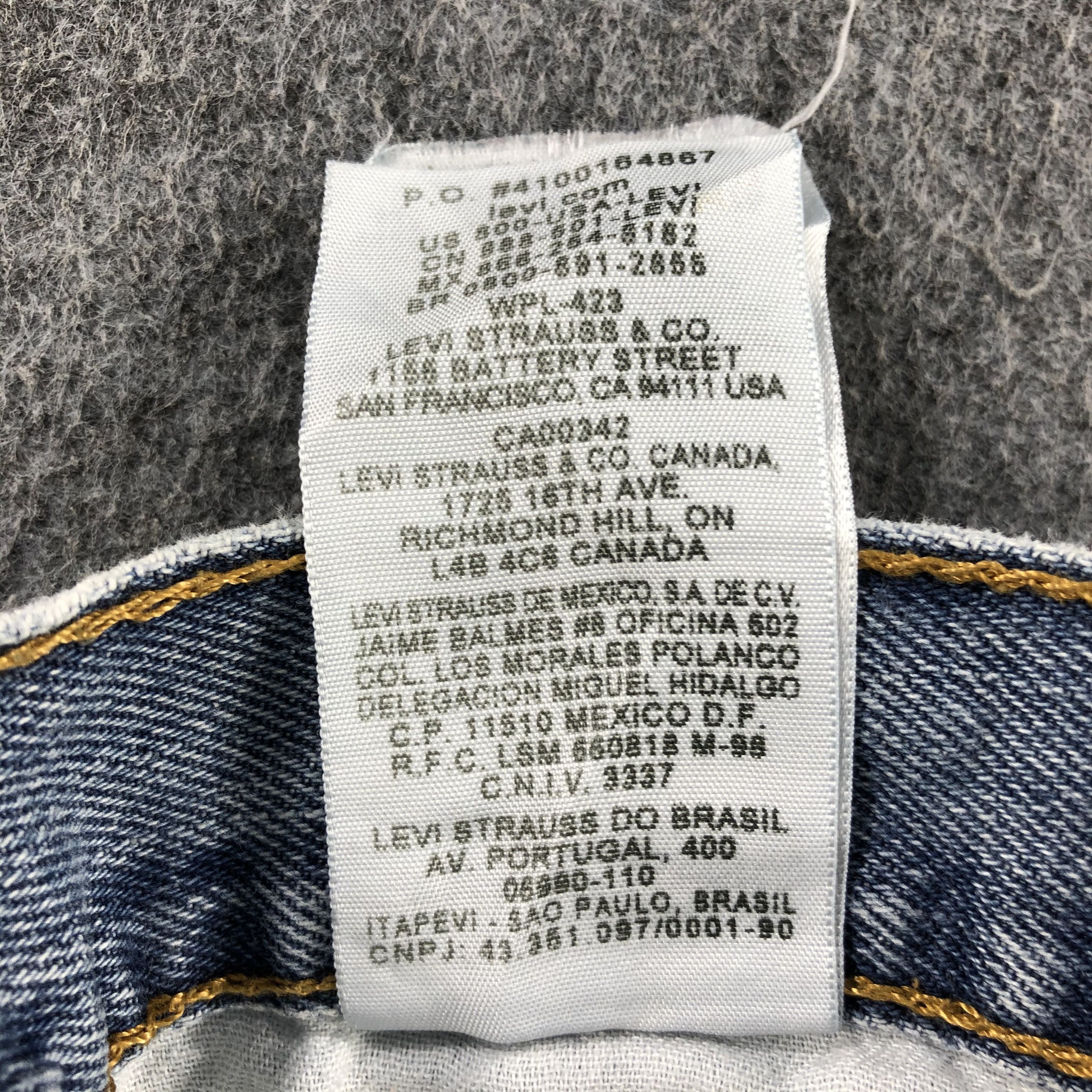 Levi's Vintage Light Wash Levis 550 Jeans-J2165 Size US 31 - 13 Thumbnail