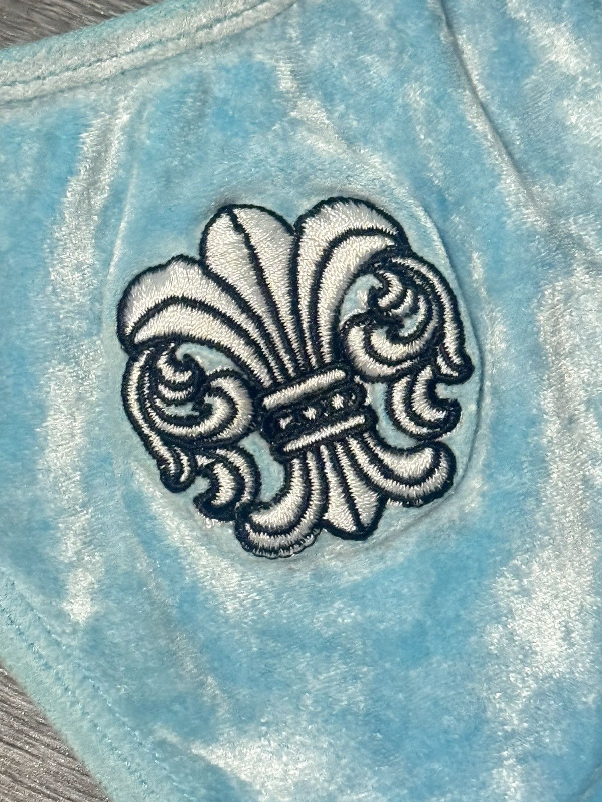 Chrome Hearts Rare vintage chrome hearts velvet fleur thong Size ONE SIZE - 2 Thumbnail