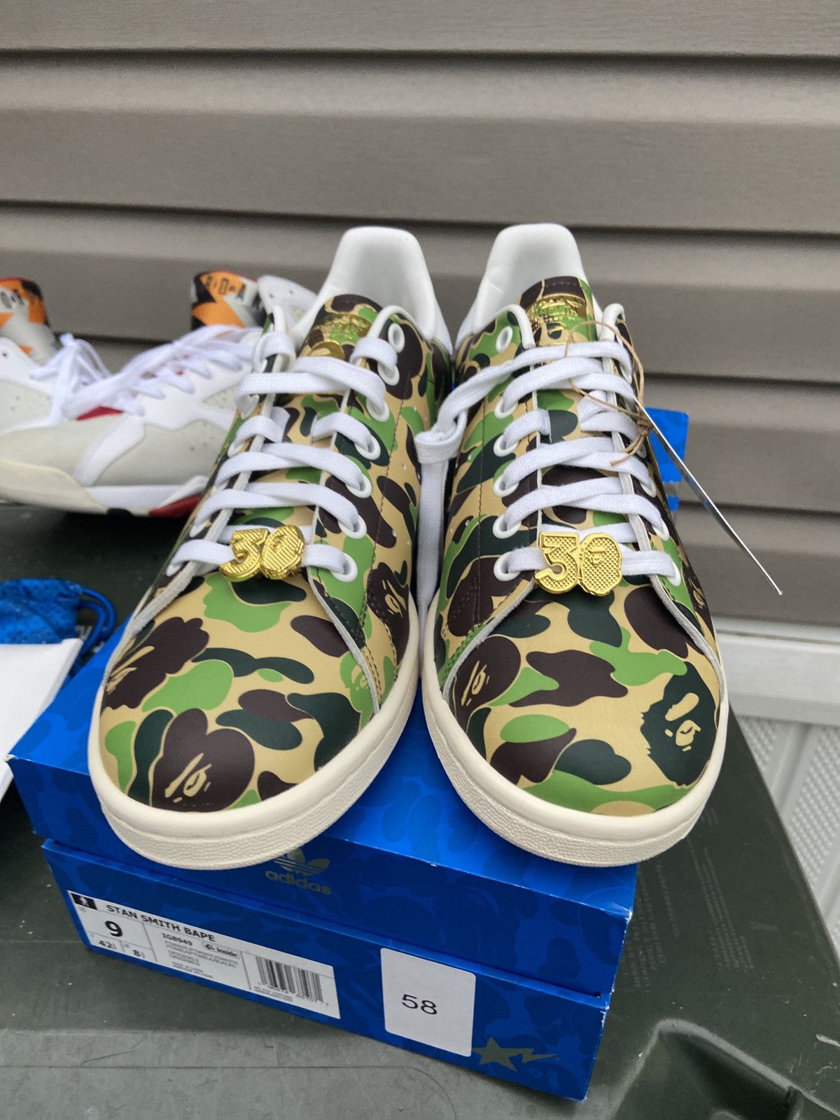Adidas × Bape bape addidas Size US 9 / EU 42 - 3 Thumbnail