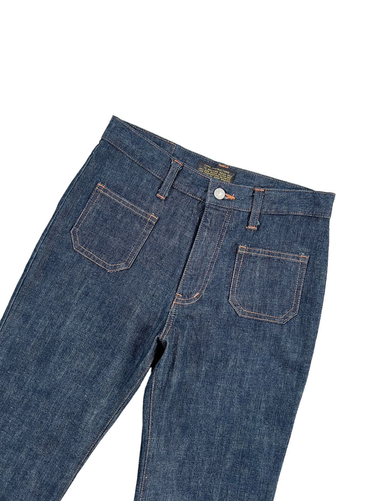 Japanese Brand × Studio D'Artisan × Vintage Vintage Studio D’Artisan Boot Cut Bush Pants Jeans Size 28" / US 6 / IT 42 - 6 Thumbnail