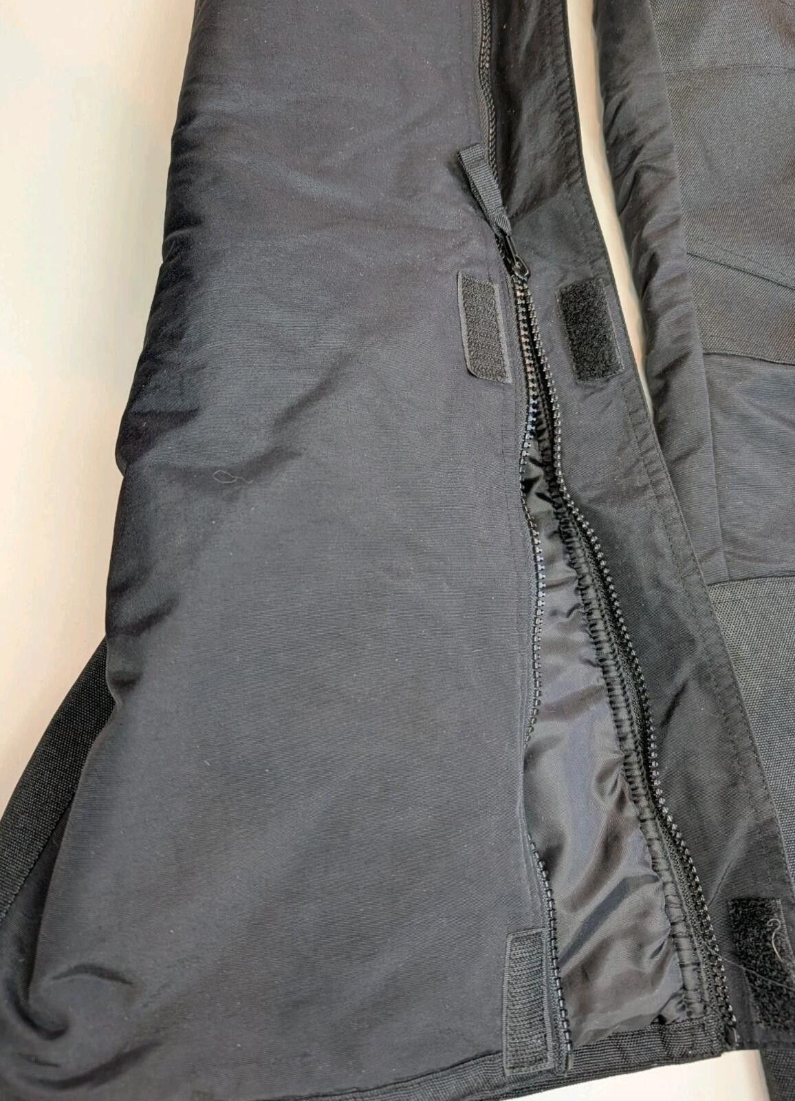 The Unbranded Brand Vintage Slalom Women's XL Black Snow Pants Ski Bibs EUC Size ONE SIZE - 7 Thumbnail