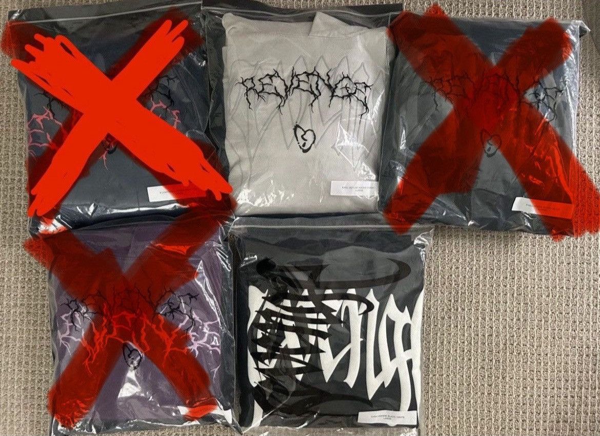 Revenge Revenge White Cement Kill Hoodie Xxxtentacion pop up Size US L / EU 52-54 / 3 - 3 Thumbnail