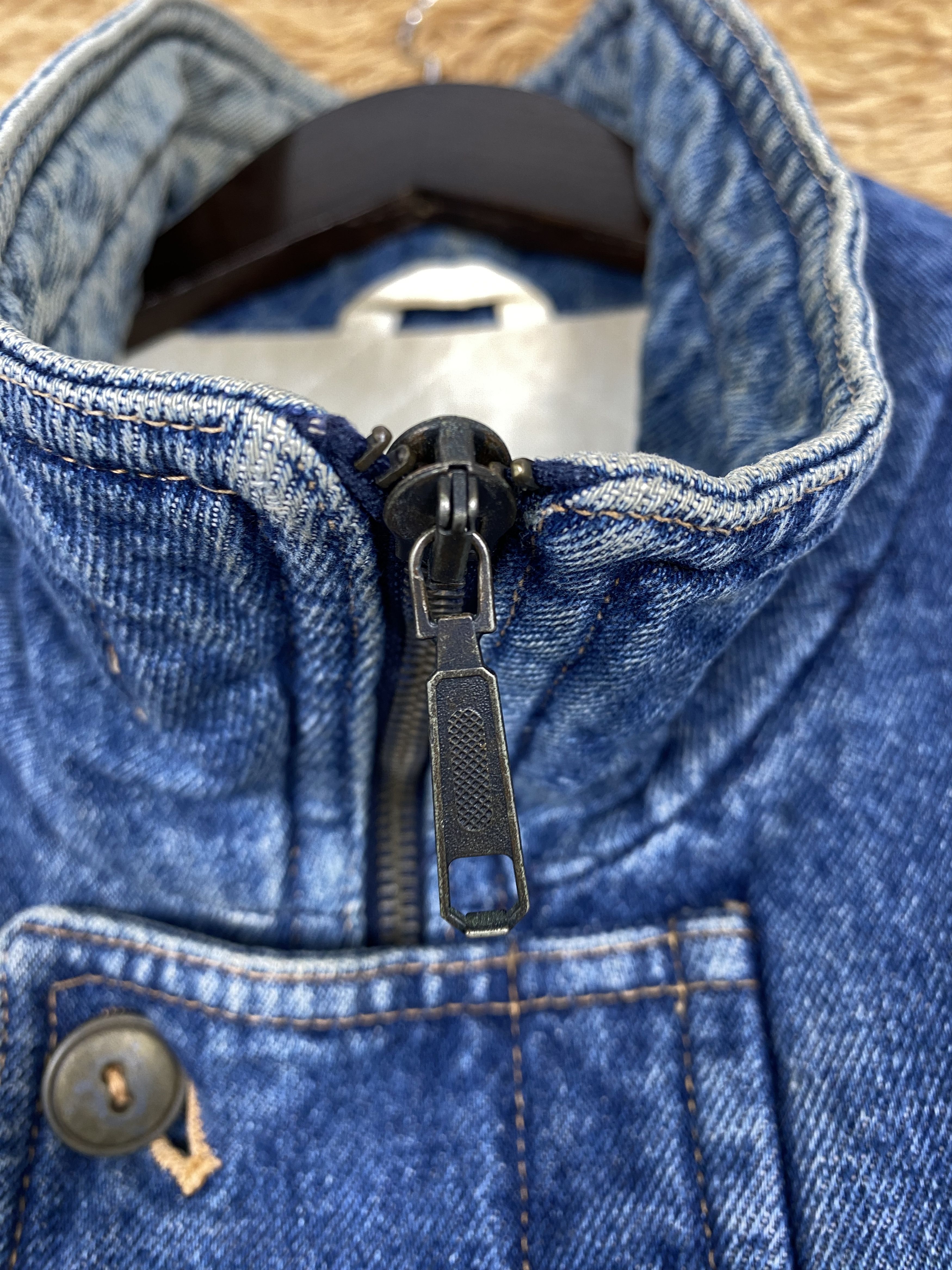 Marlboro Vintage Marlboro Distress Faded Denim Jacket PJ2435 Size US M / EU 48-50 / 2 - 5 Thumbnail