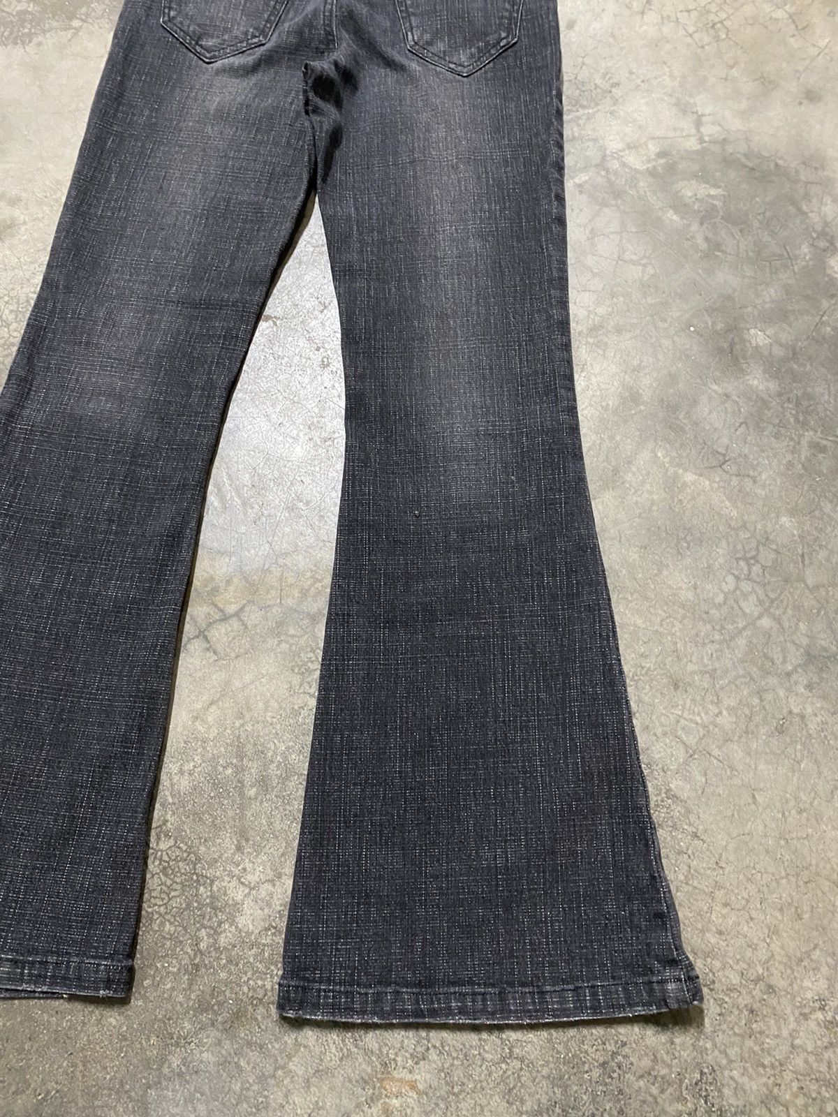 Hysteric Glamour × If Six Was Nine × Le Grande Bleu (L.G.B.) Flare Jeans Japanese Penty’s Stretch Denim p91 Size 27" / US 4 / IT 40 - 10 Thumbnail