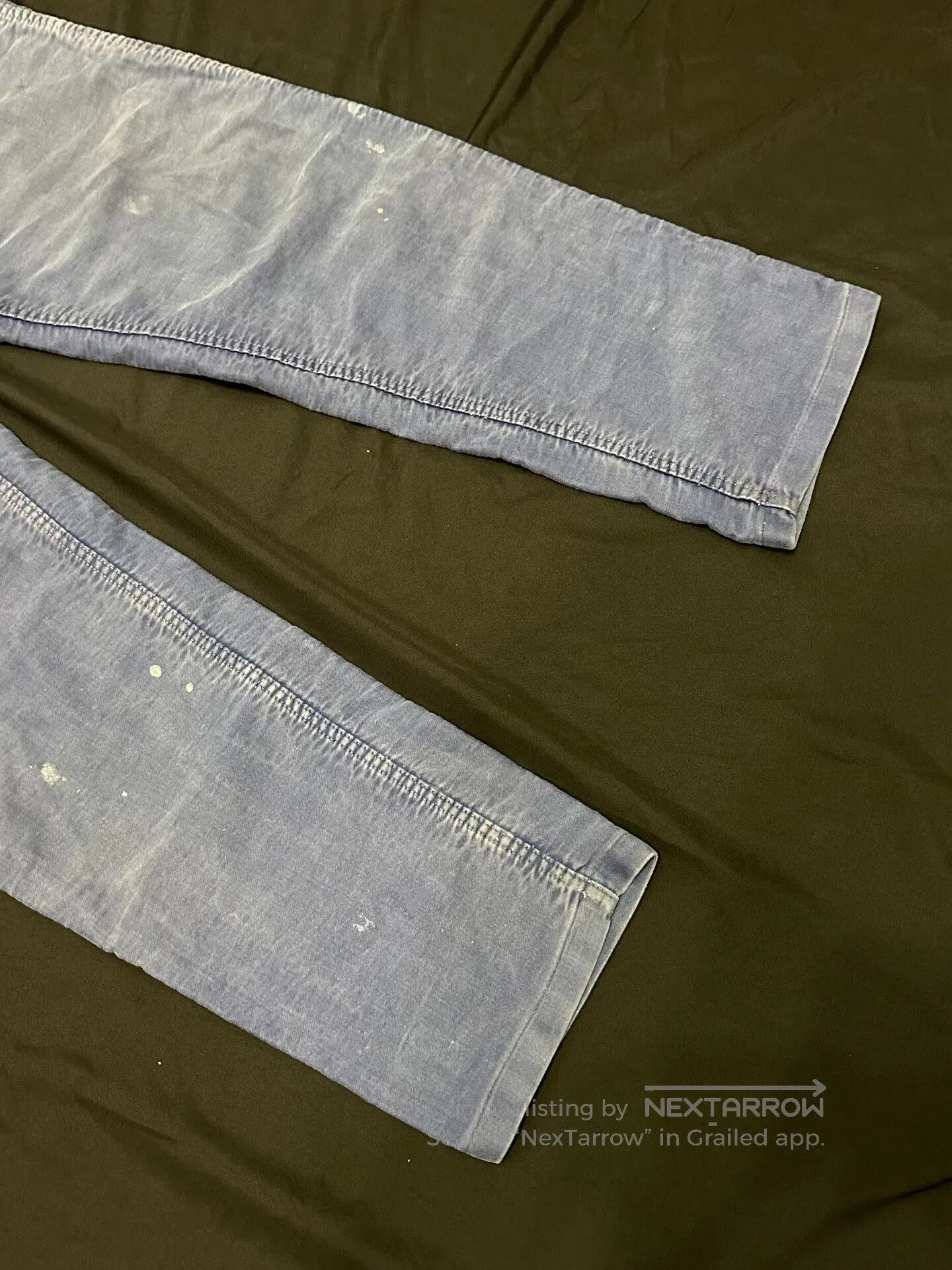 Vintage vintage french workwear moleskin overalls. Size US 40 / EU 56 - 2 Thumbnail
