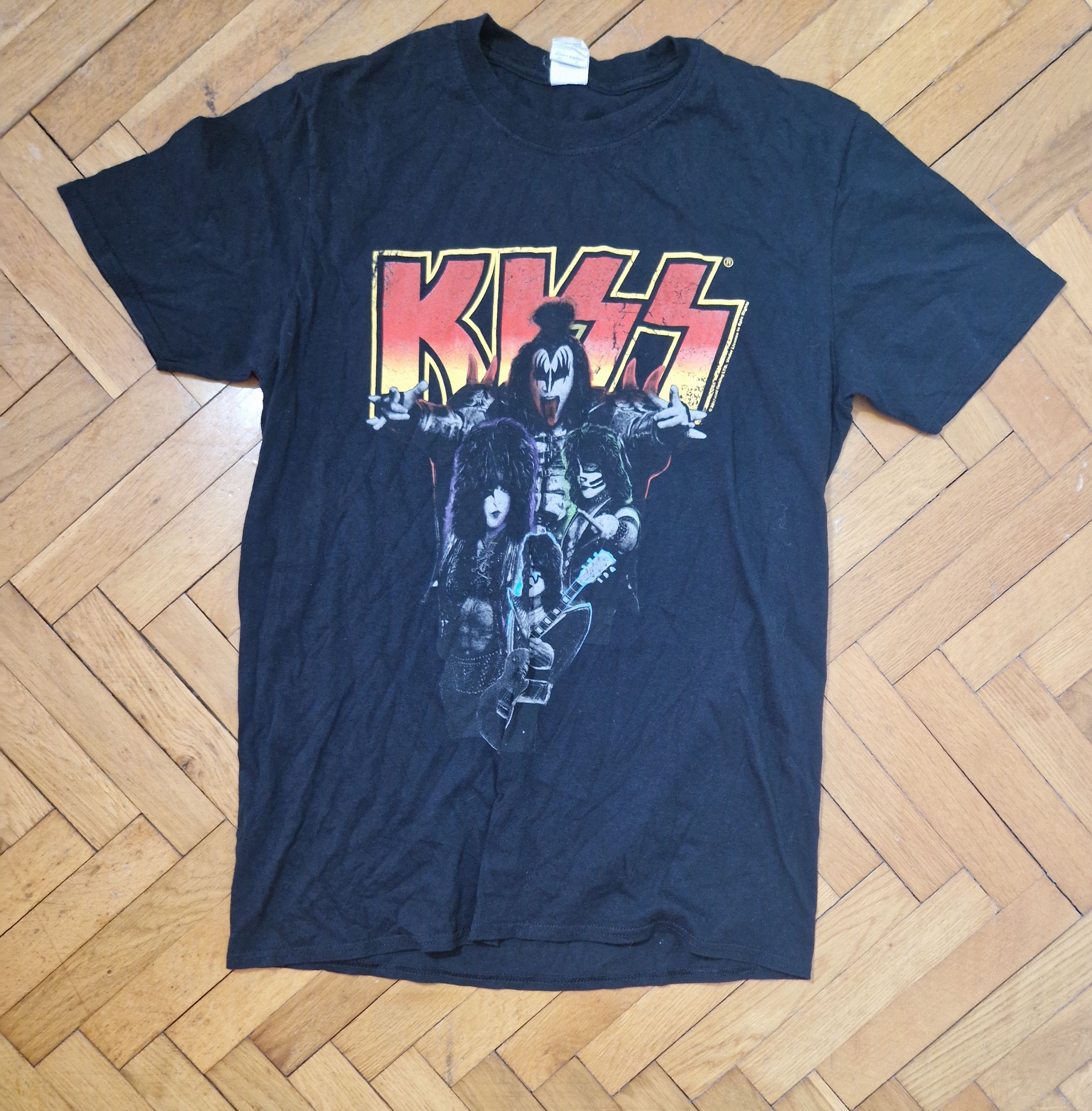 Vintage Kiss vintage y2k rock band t-shirt 90s metal tee Size US M / EU 48-50 / 2 - 1 Thumbnail